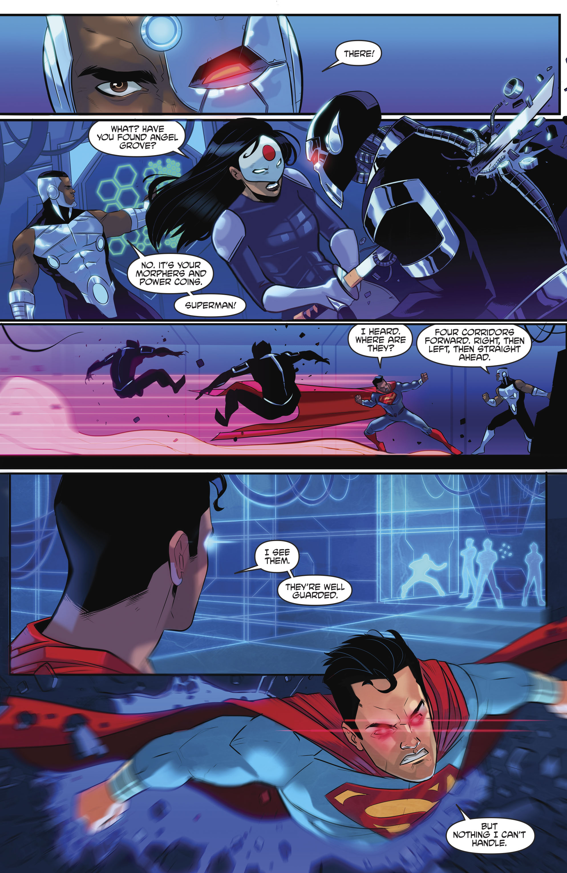 Read online Justice League/Mighty Morphin' Power Rangers comic -  Issue #4 - 20
