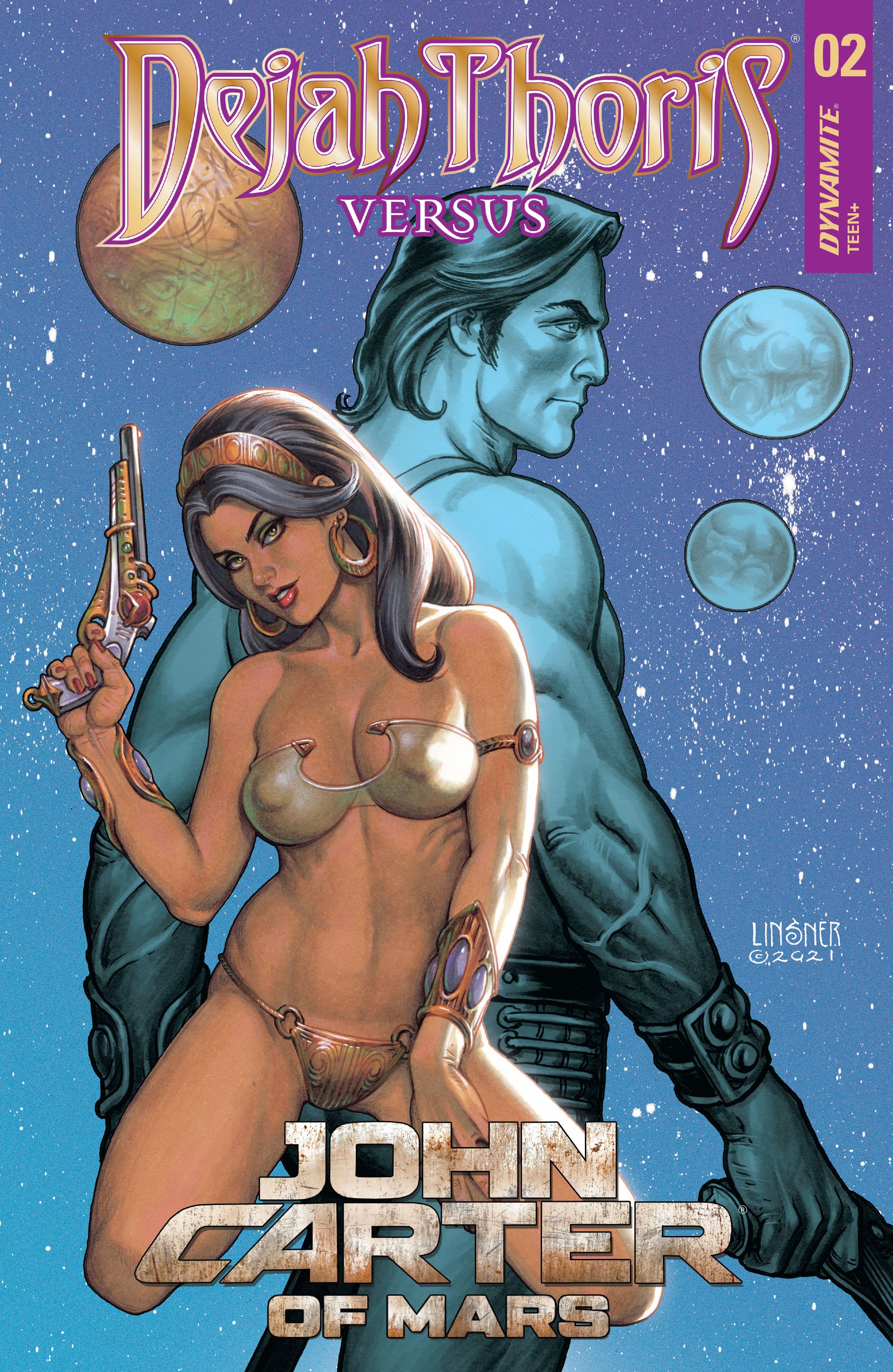 Read online Dejah Thoris vs. John Carter of Mars comic -  Issue #2 - 2