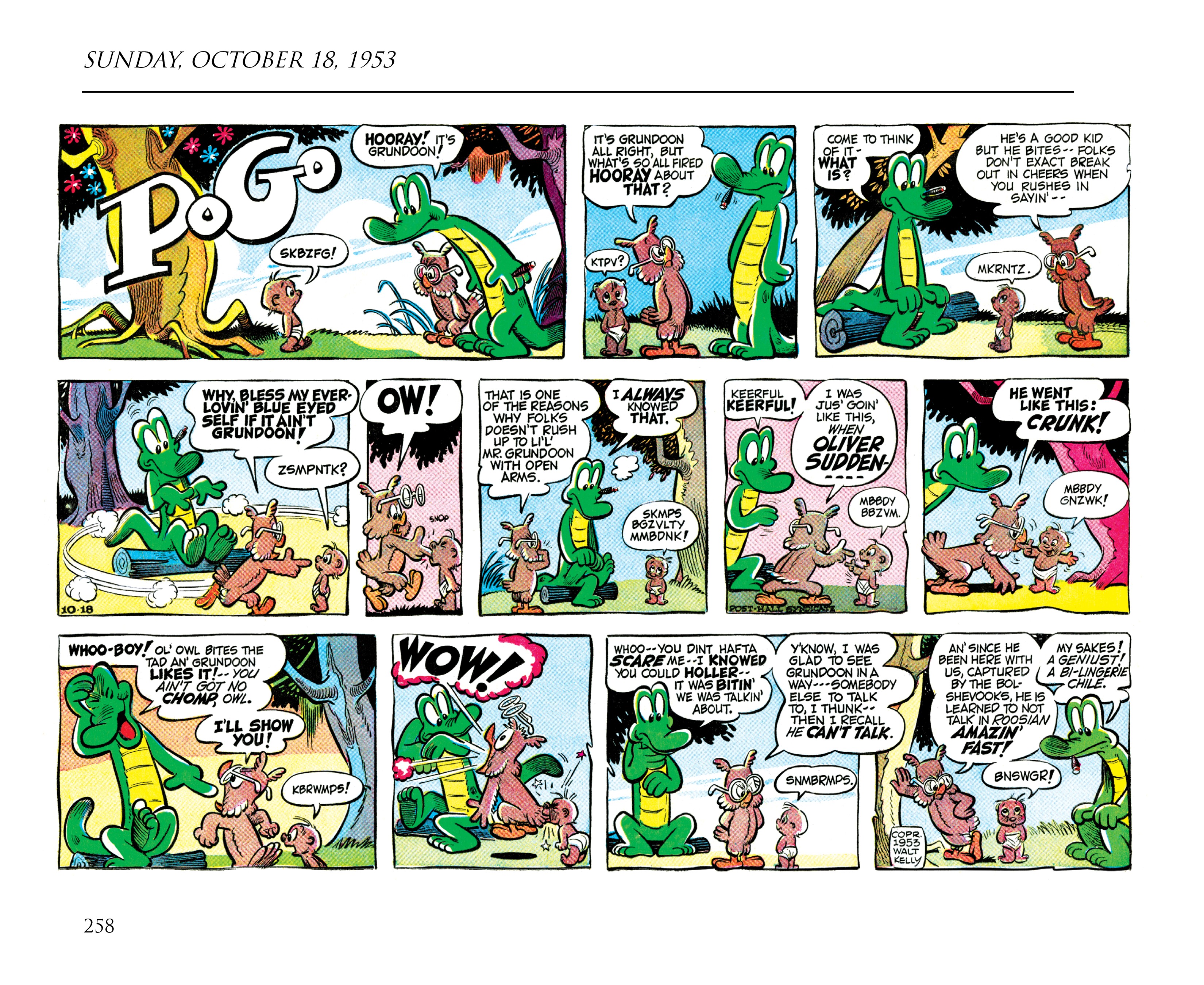 Read online Pogo by Walt Kelly: The Complete Syndicated Comic Strips comic -  Issue # TPB 3 (Part 3) - 70