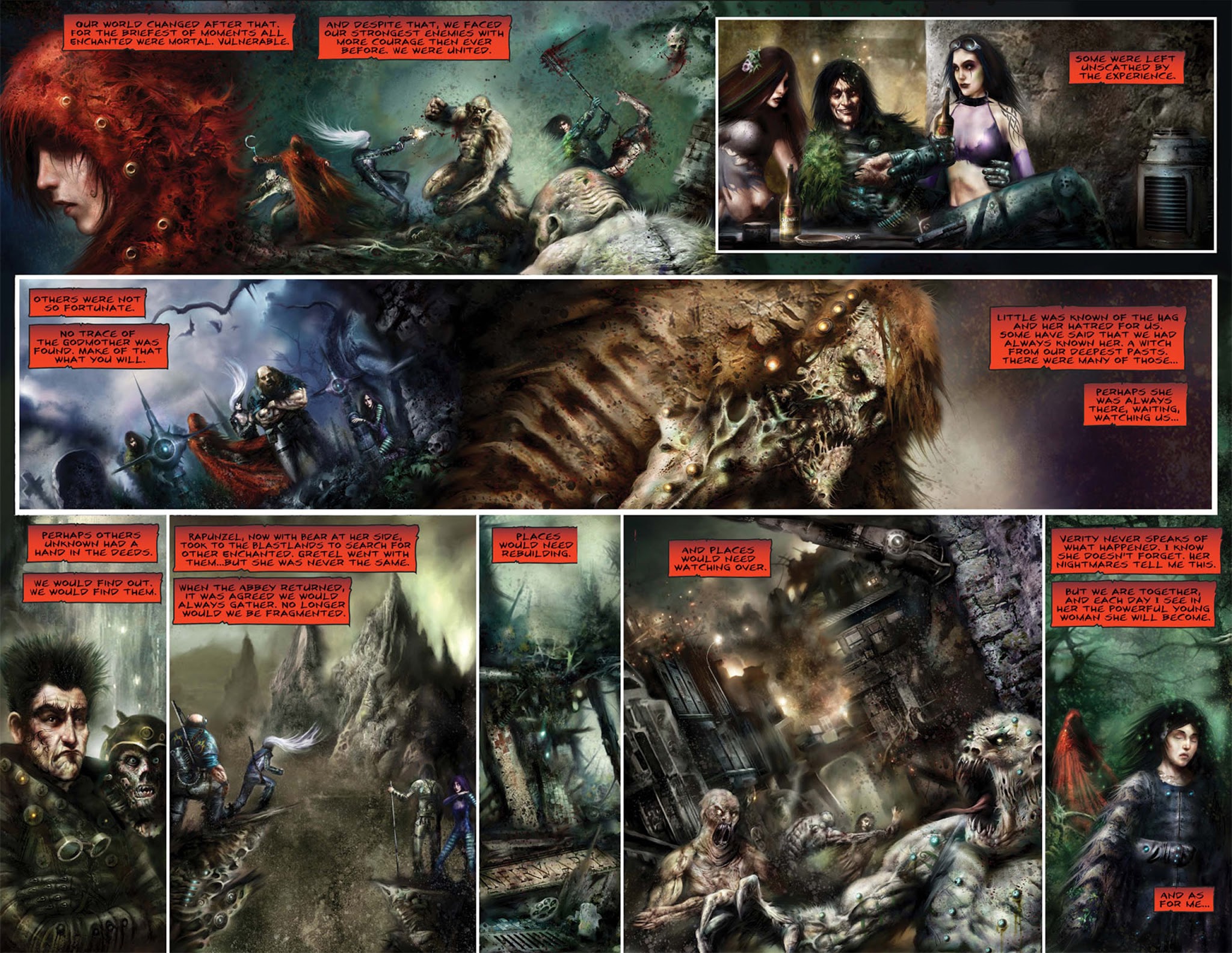 Read online Legends: The Enchanted comic -  Issue # TPB - 100