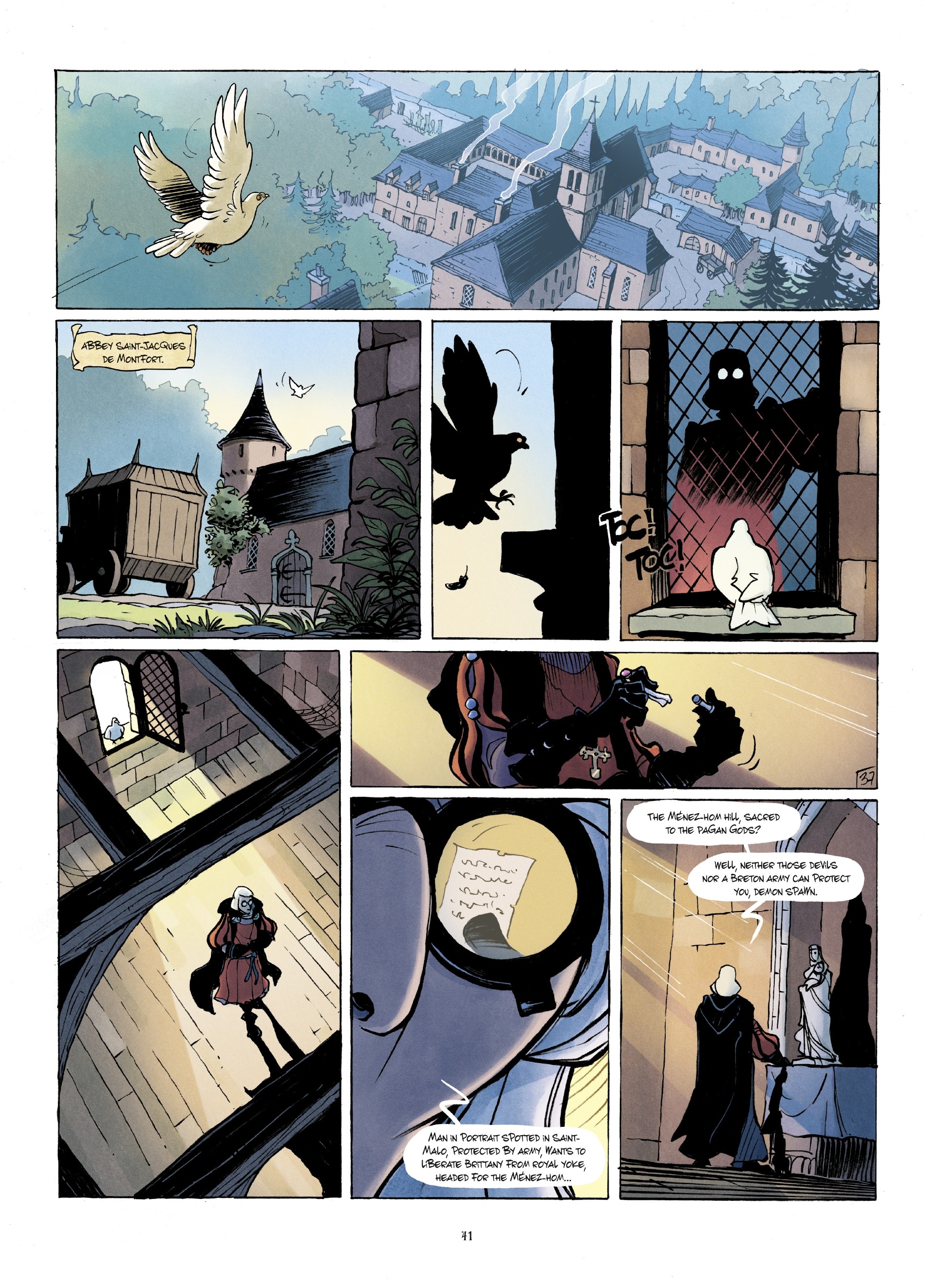 Read online Cinq Avril: The Heir of da Vinci comic -  Issue # Full - 43