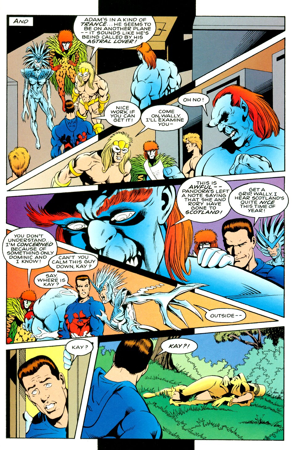 Read online ClanDestine (1994) comic -  Issue #10 - 22