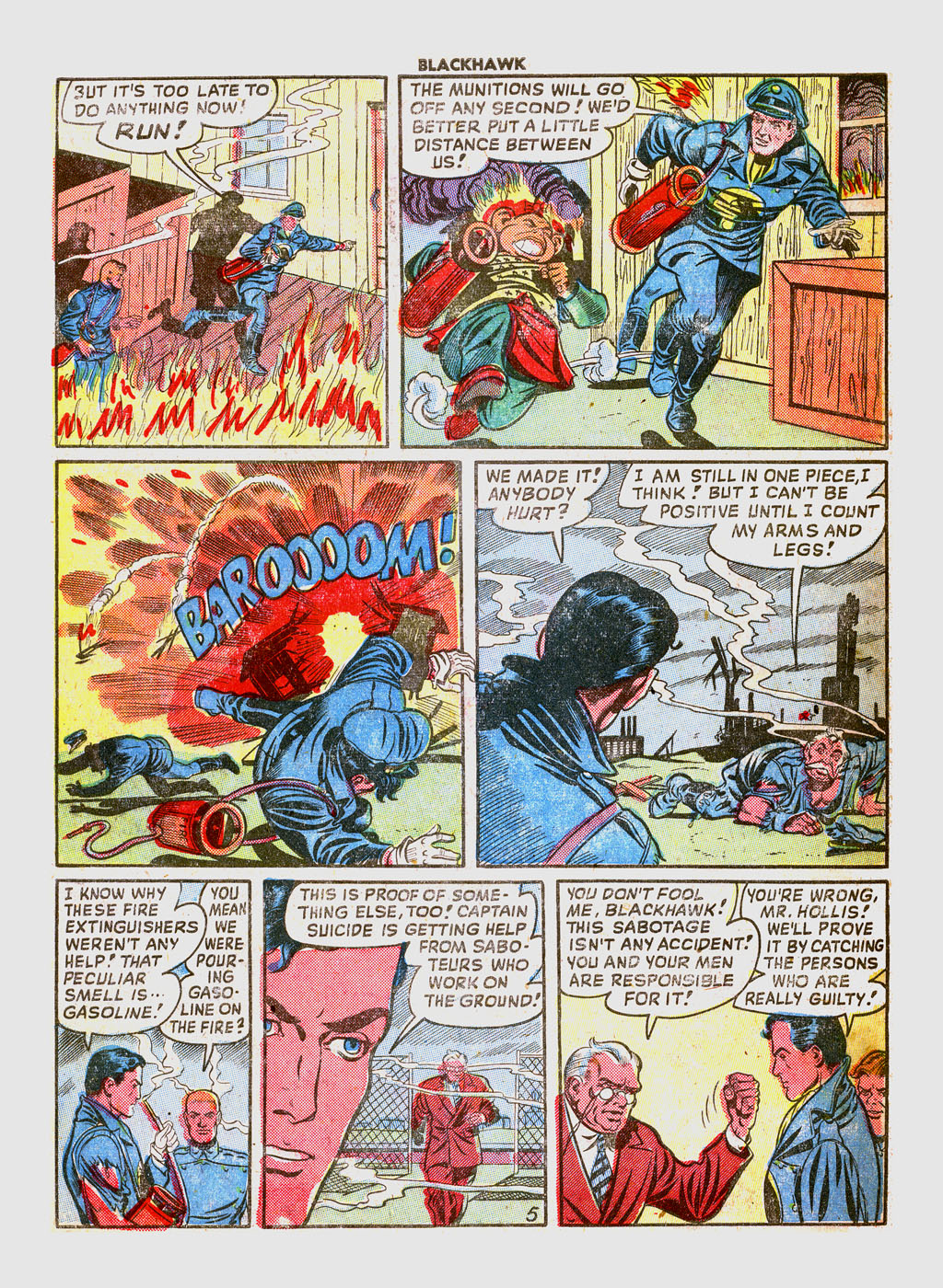 Read online Blackhawk (1957) comic -  Issue #24 - 29