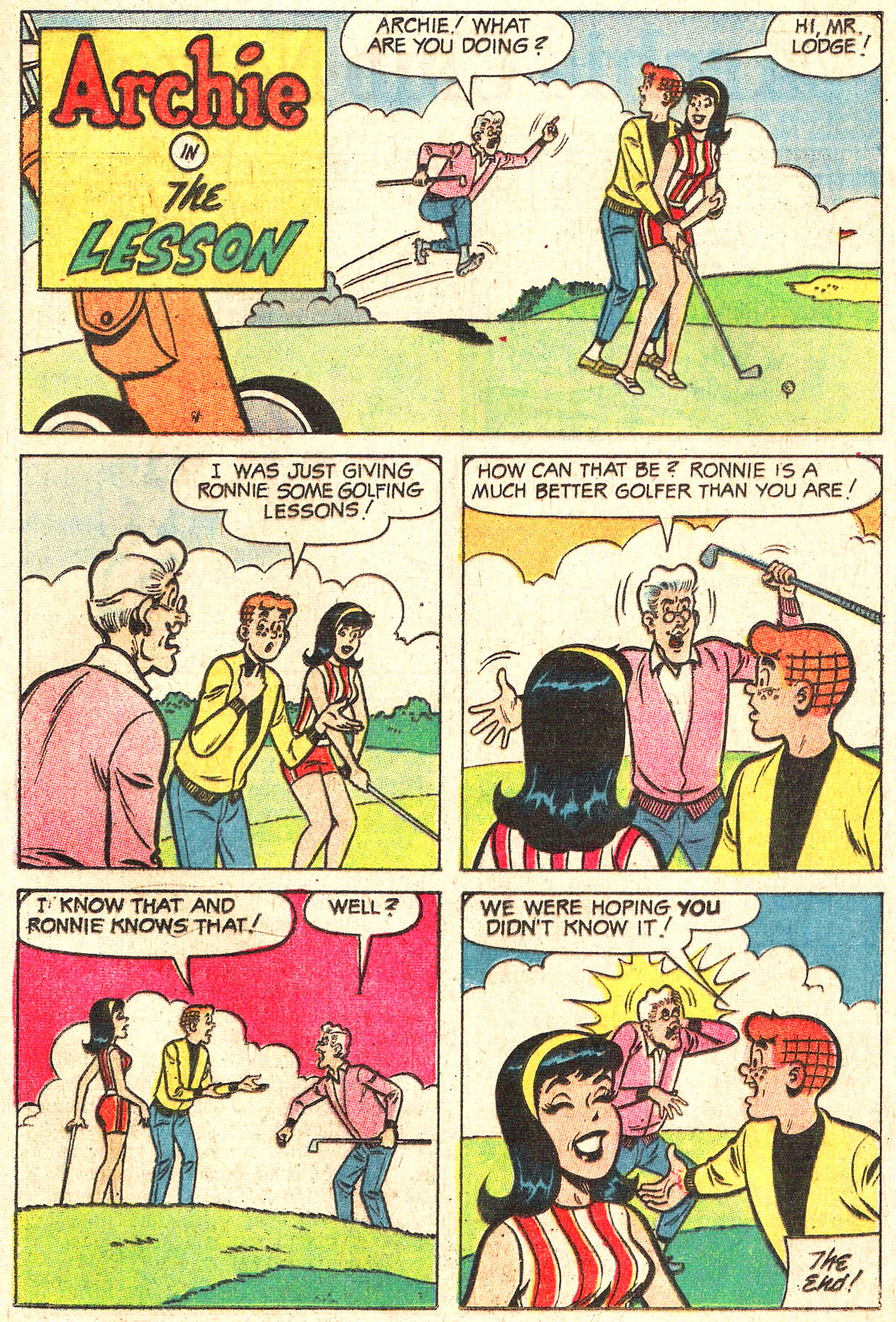 Read online Archie's TV Laugh-Out comic -  Issue #8 - 37