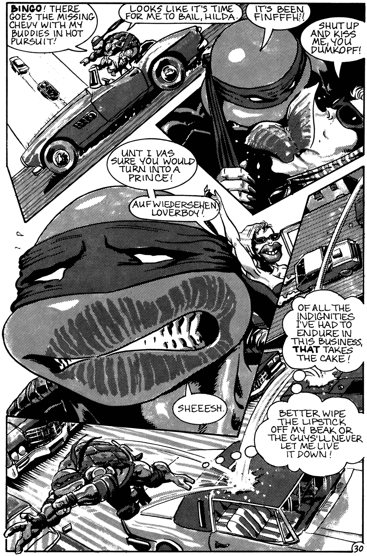 Read online Teenage Mutant Ninja Turtles (1984) comic -  Issue #30 - 31