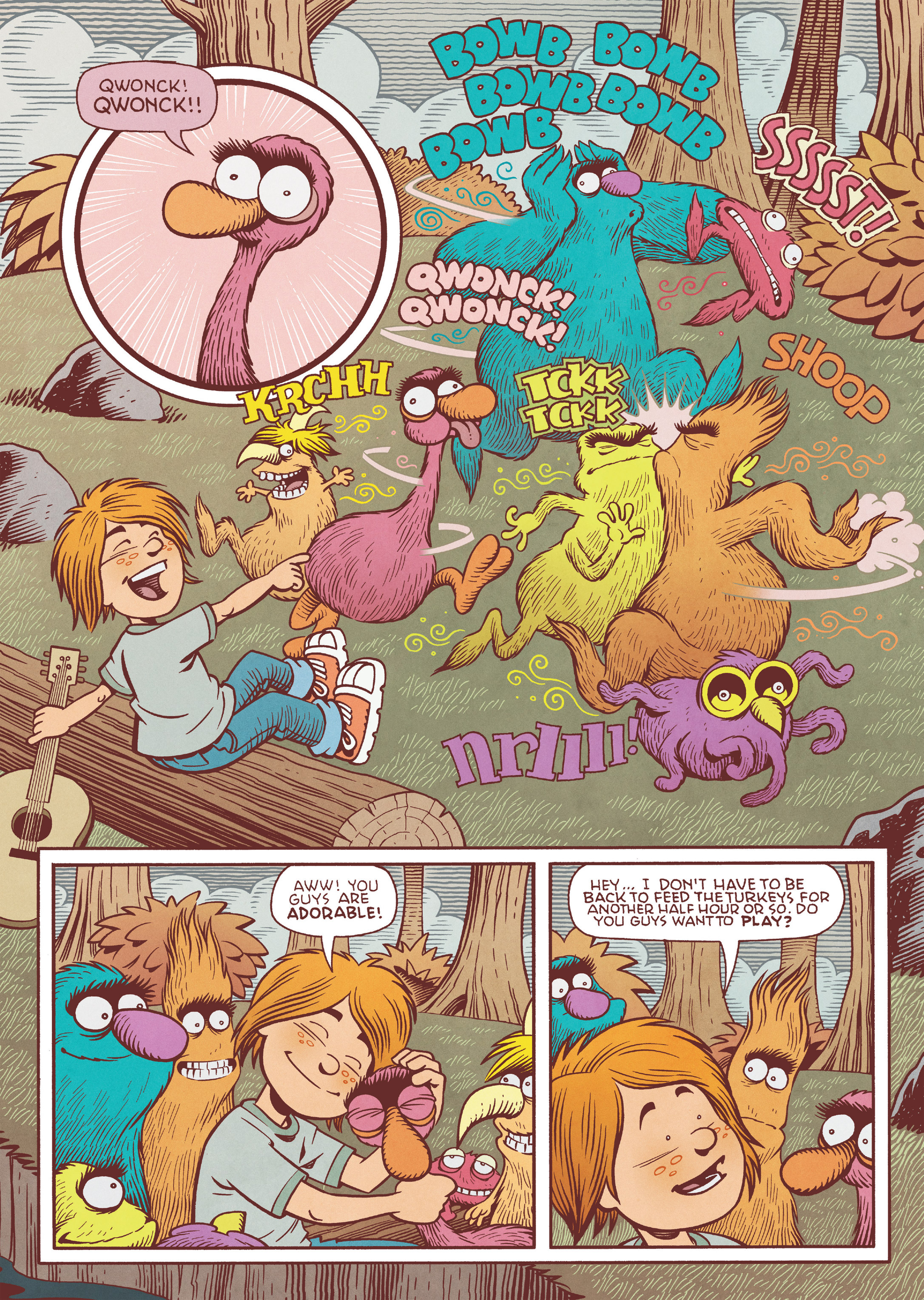 Read online Jim Henson's The Musical Monsters of Turkey Hollow comic -  Issue # Full - 36