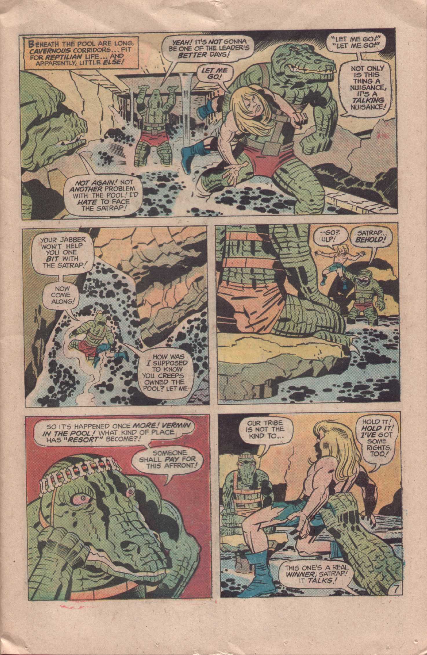 Read online Kamandi, The Last Boy On Earth comic -  Issue #36 - 8