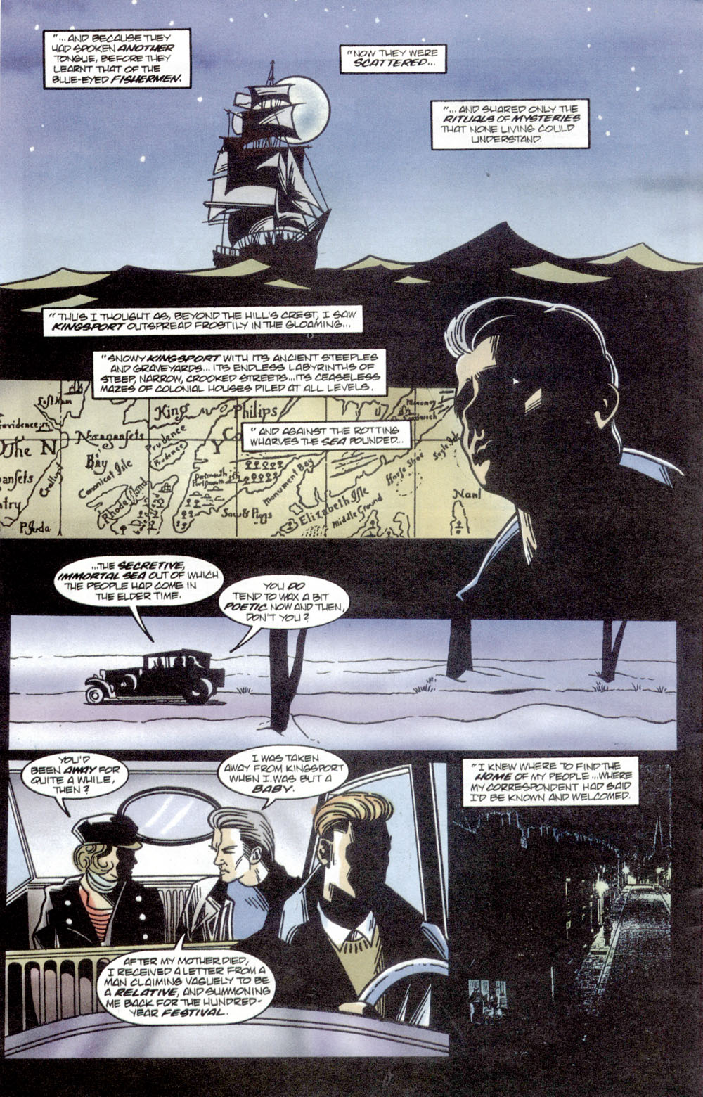 Read online H. P. Lovecraft's Cthulhu:  The Festival comic -  Issue #1 - 17