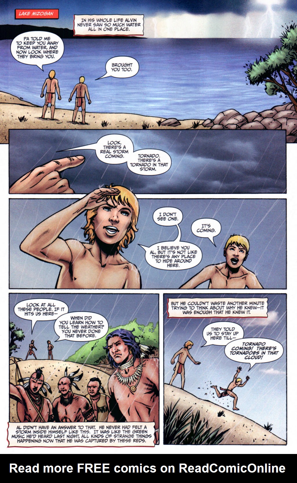 Read online Red Prophet: The Tales of Alvin Maker comic -  Issue #6 - 13