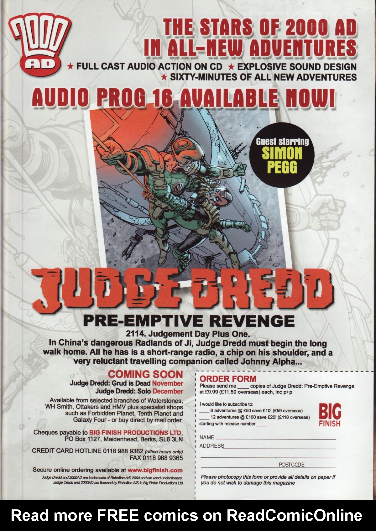 Read online Judge Dredd Megazine (Vol. 5) comic -  Issue #228 - 99