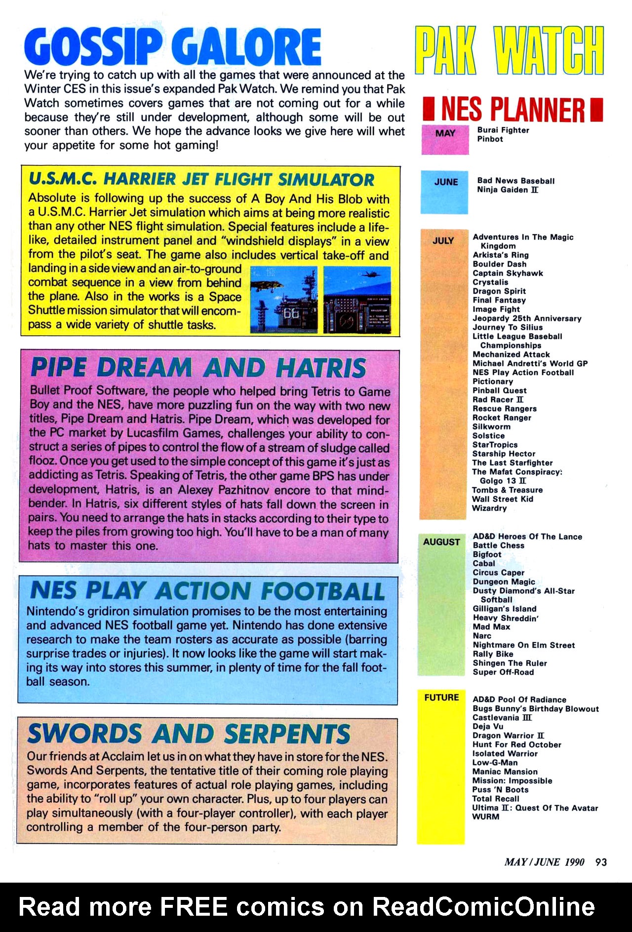 Read online Nintendo Power comic -  Issue #12 - 86