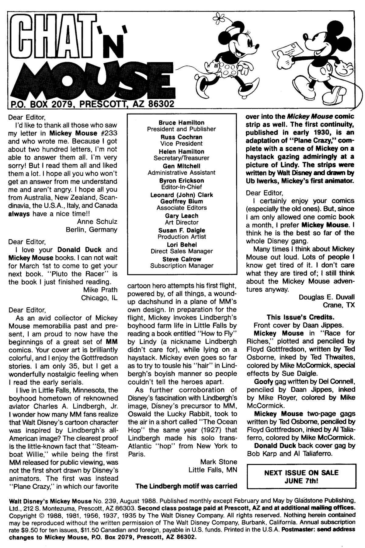 Read online Walt Disney's Mickey Mouse comic -  Issue #239 - 2