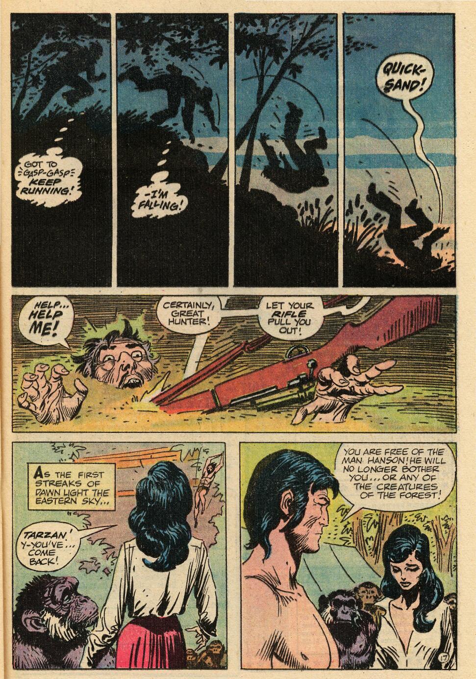 Read online Tarzan (1972) comic -  Issue #218 - 21