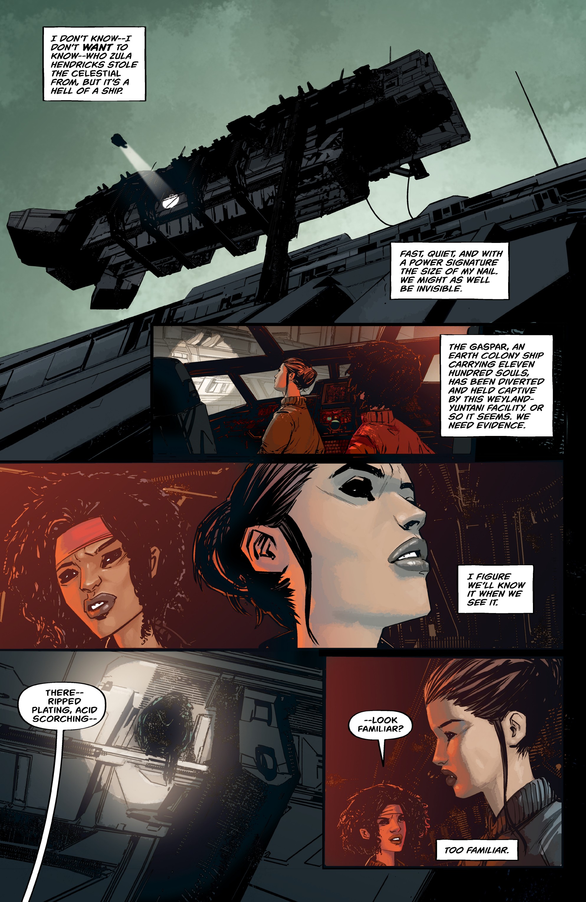 Read online Aliens: Resistance comic -  Issue #2 - 6