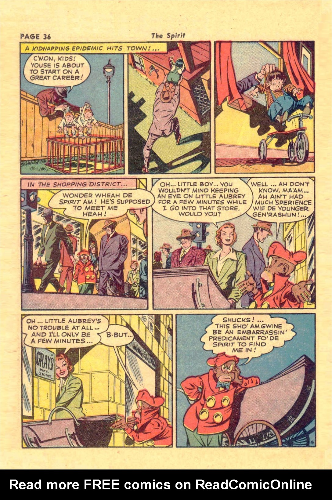Read online The Spirit (1944) comic -  Issue #3 - 38