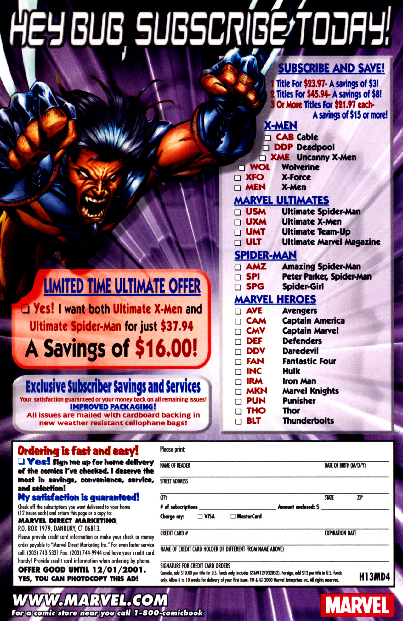 Read online Ultimate Marvel Team-Up comic -  Issue #3 - 32