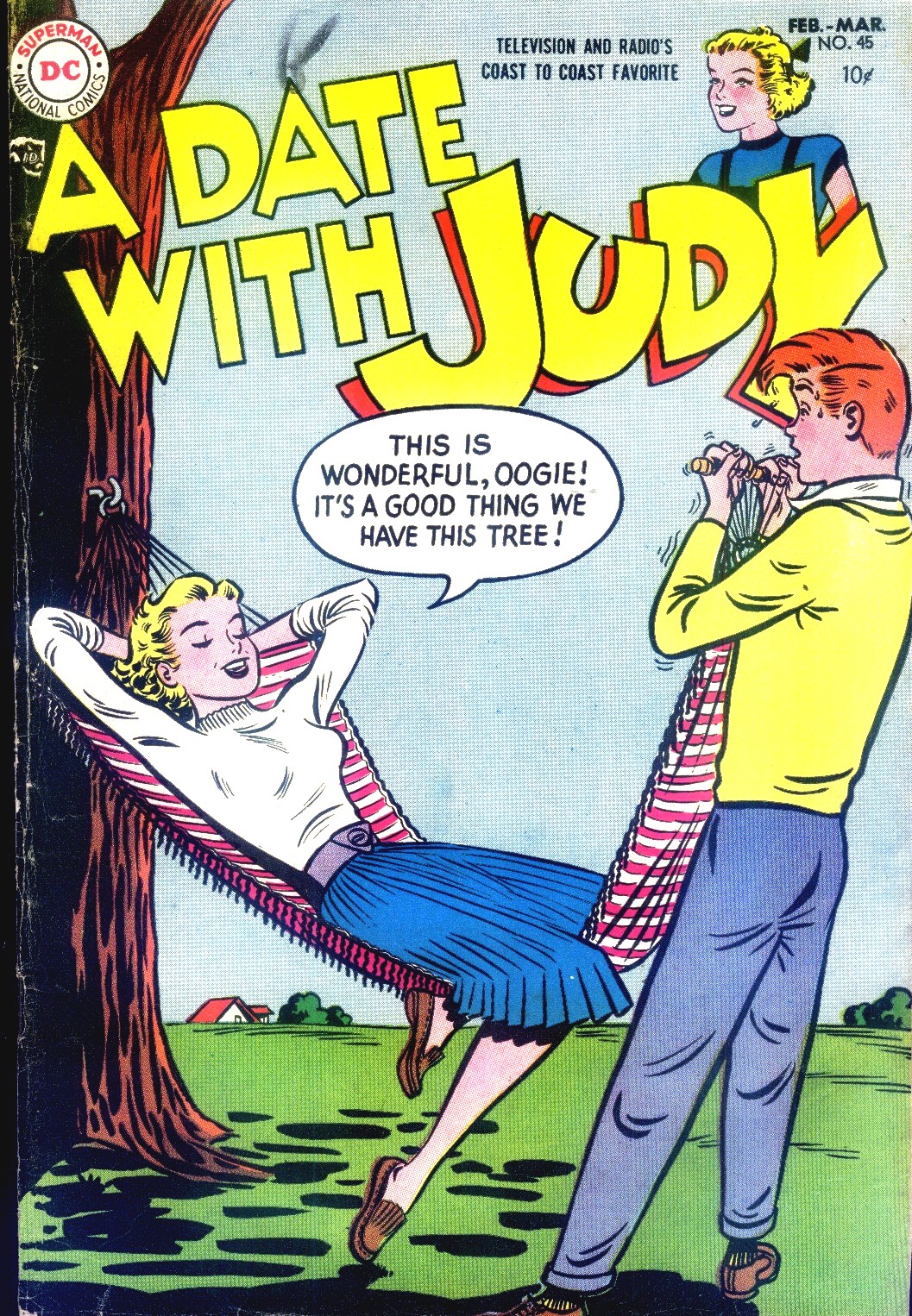 Read online A Date with Judy comic -  Issue #45 - 1