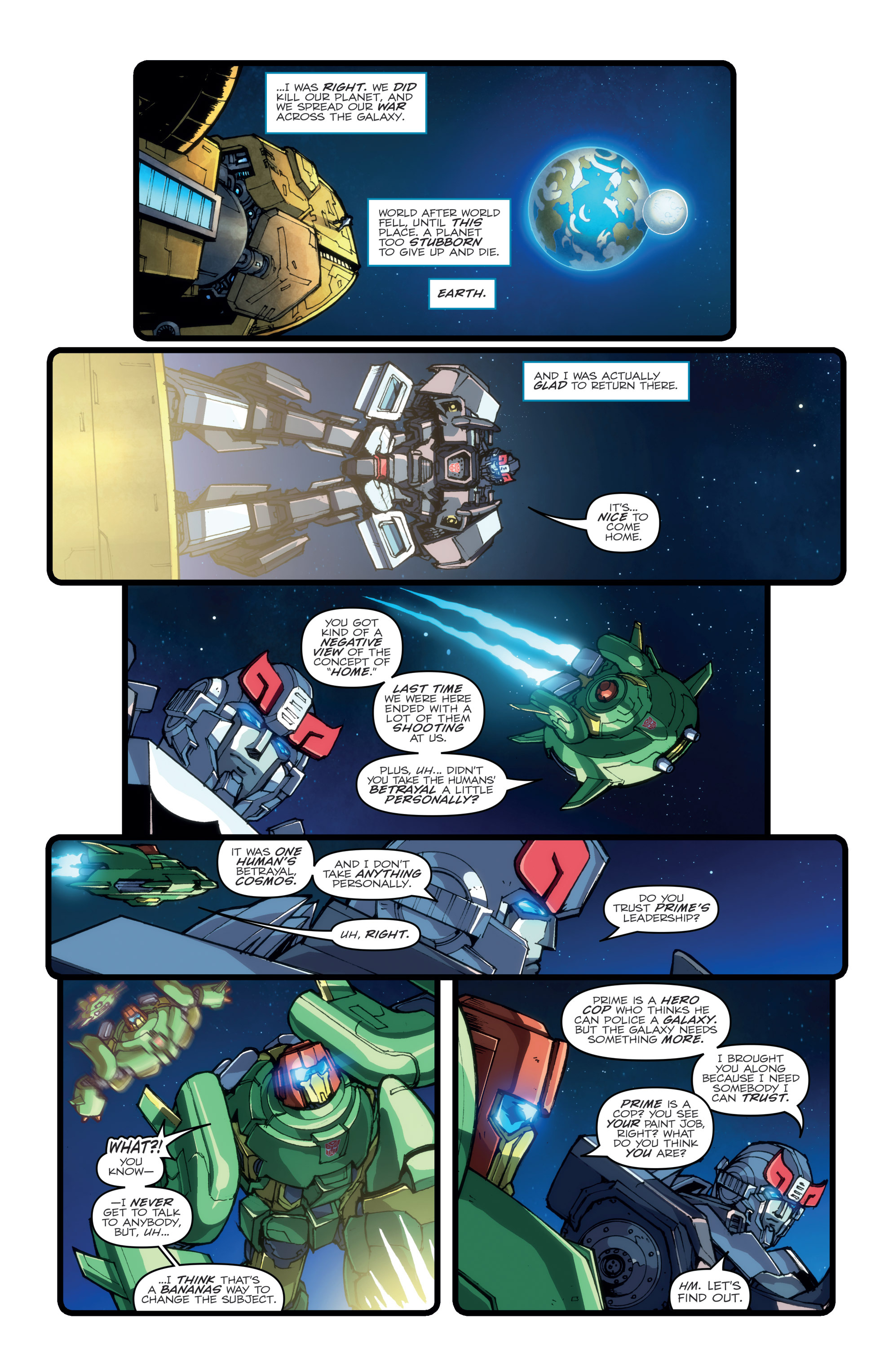 Read online Transformers: Robots In Disguise (2012) comic -  Issue #32 - 7