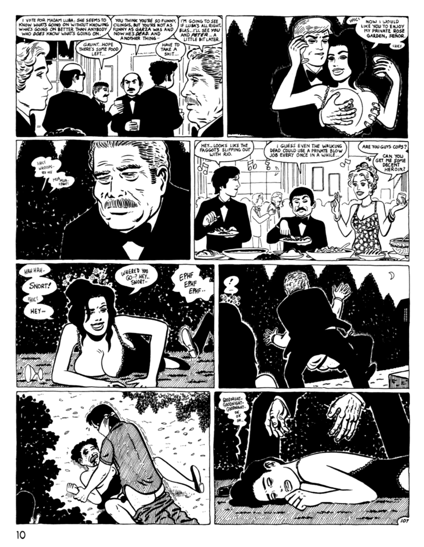 Read online Love and Rockets (1982) comic -  Issue #38 - 12