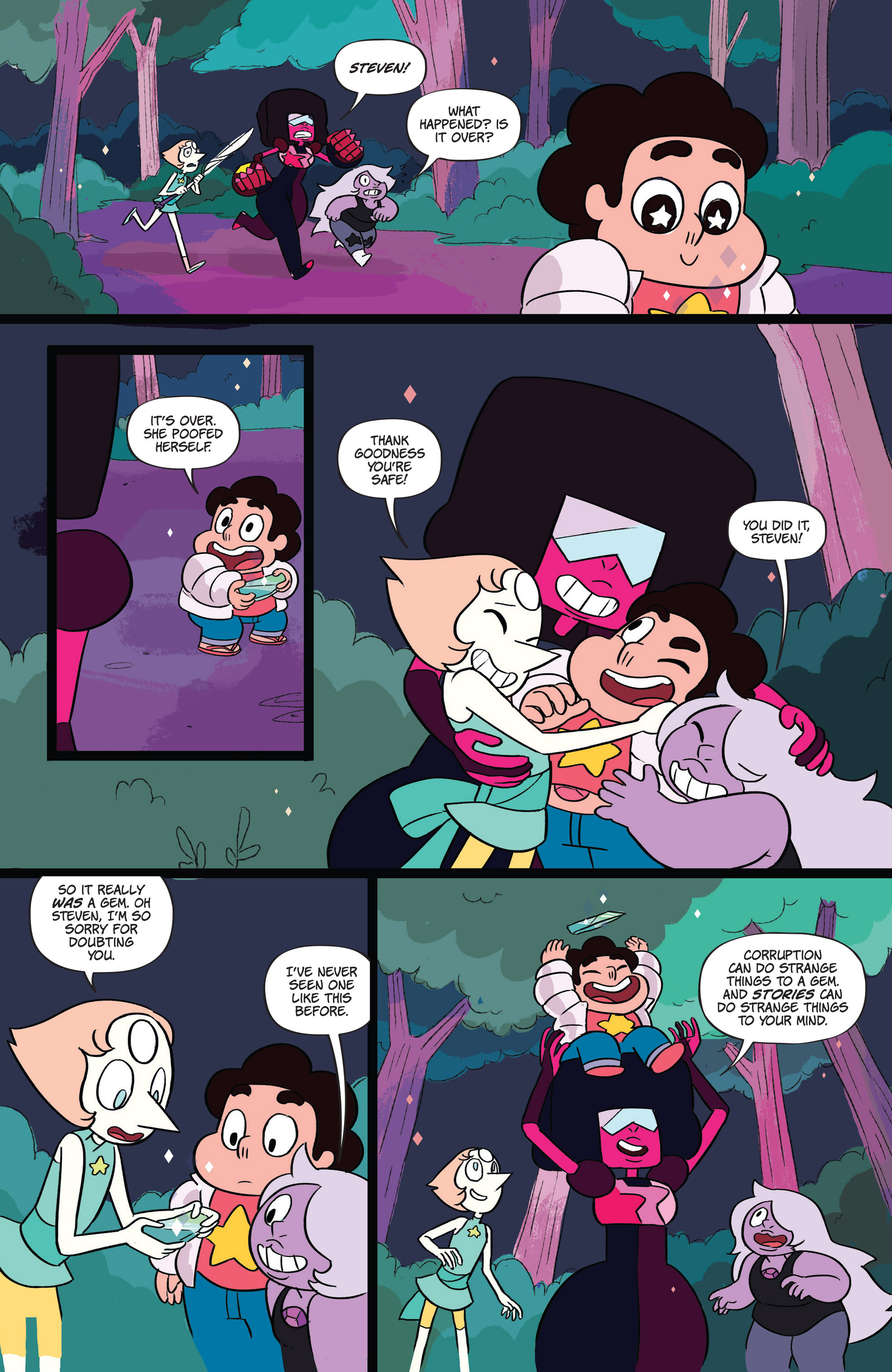 Read online Steven Universe and the Crystal Gems comic -  Issue #4 - 19