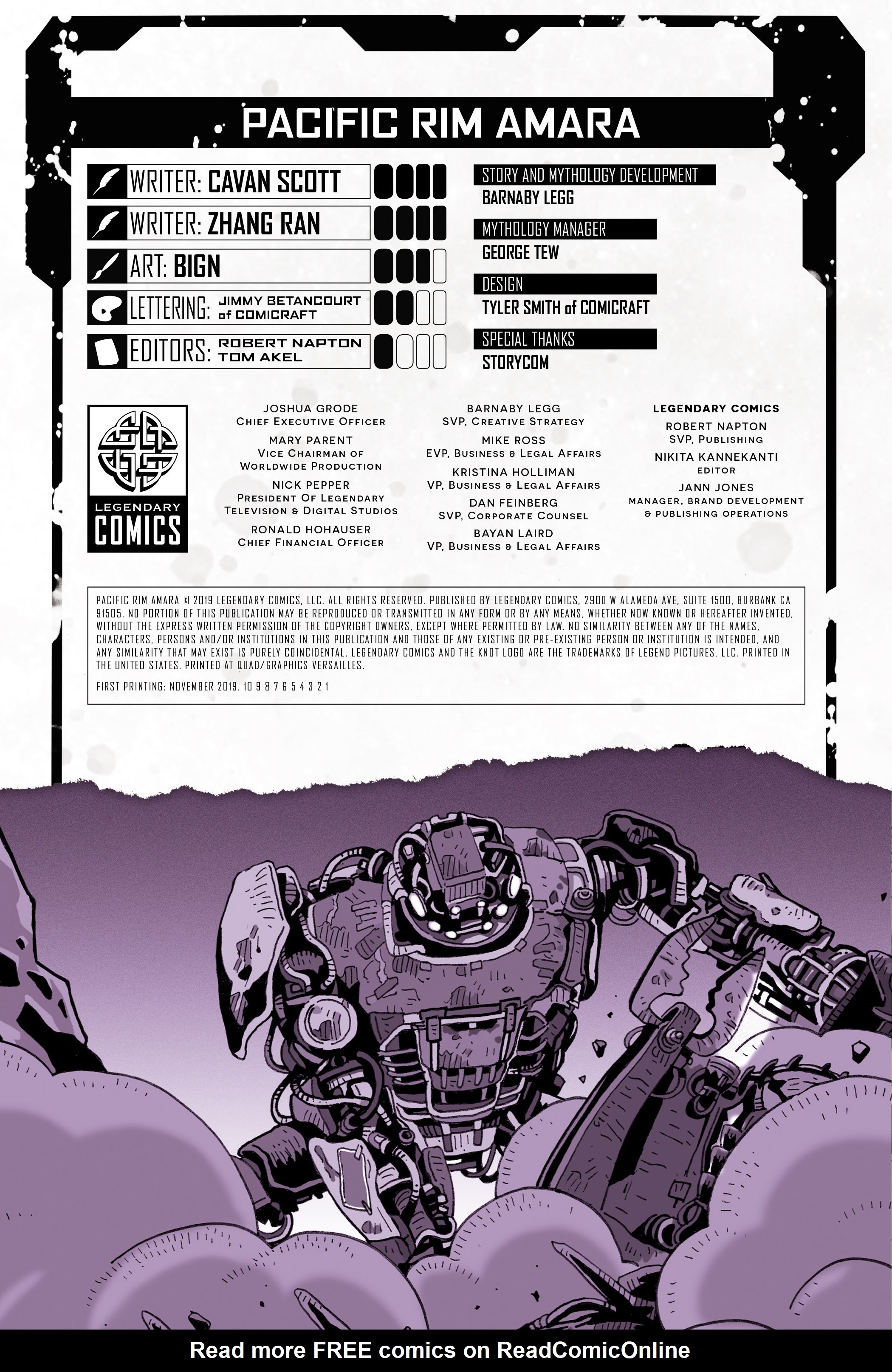 Read online Pacific Rim: Amara comic -  Issue # TPB - 4
