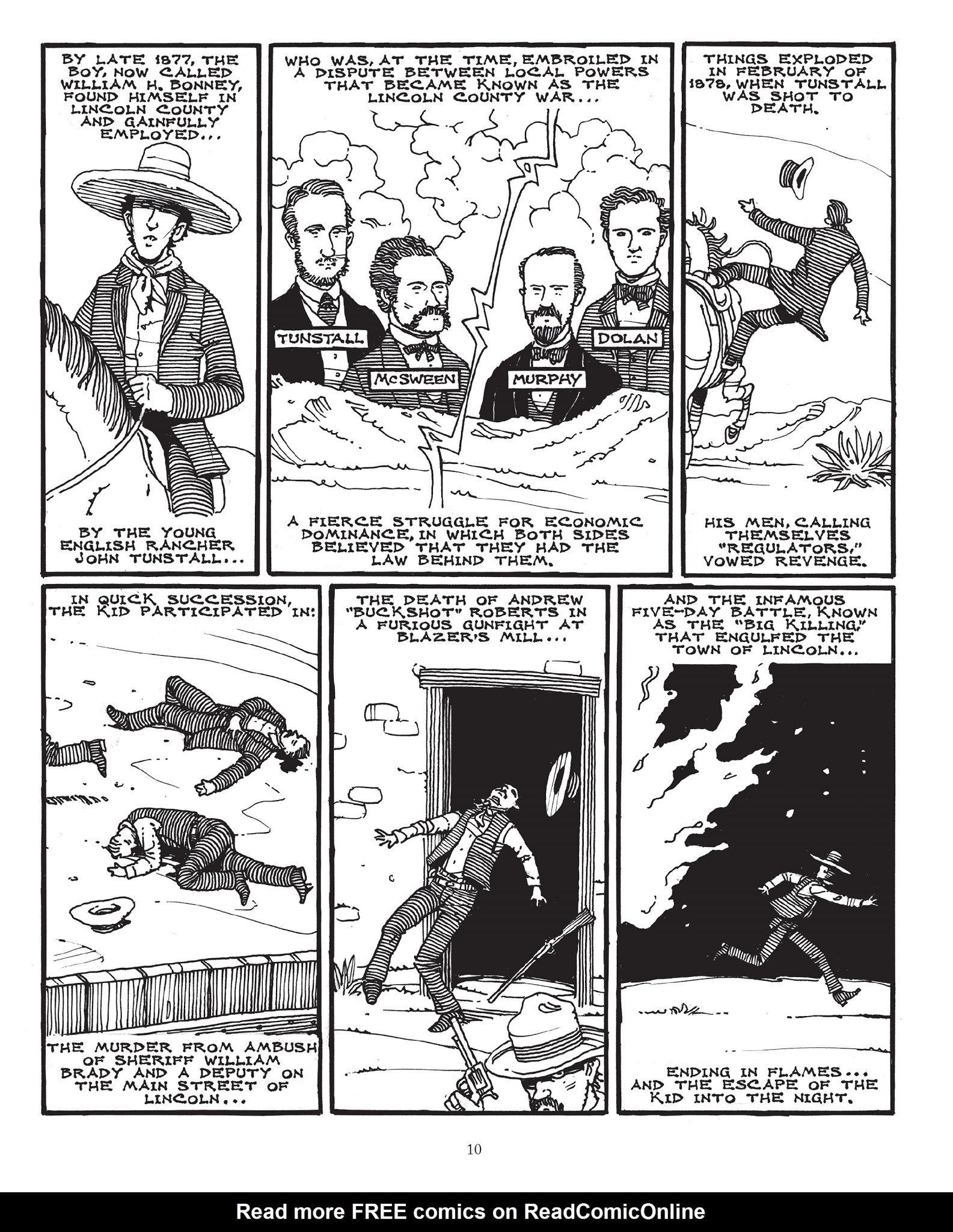 Read online The True Death of Billy the Kid comic -  Issue # TPB - 8