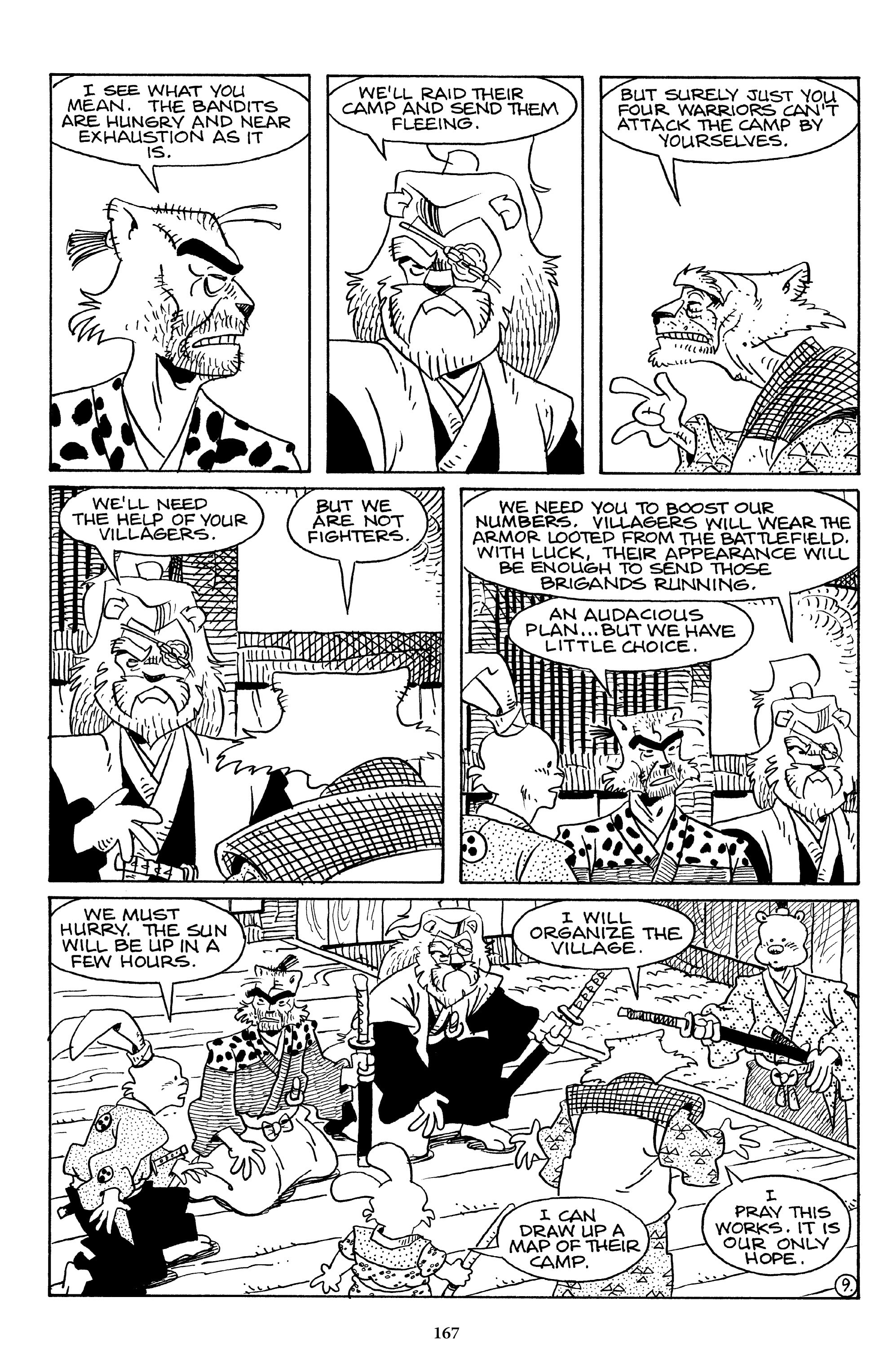 Read online The Usagi Yojimbo Saga comic -  Issue # TPB 4 - 166