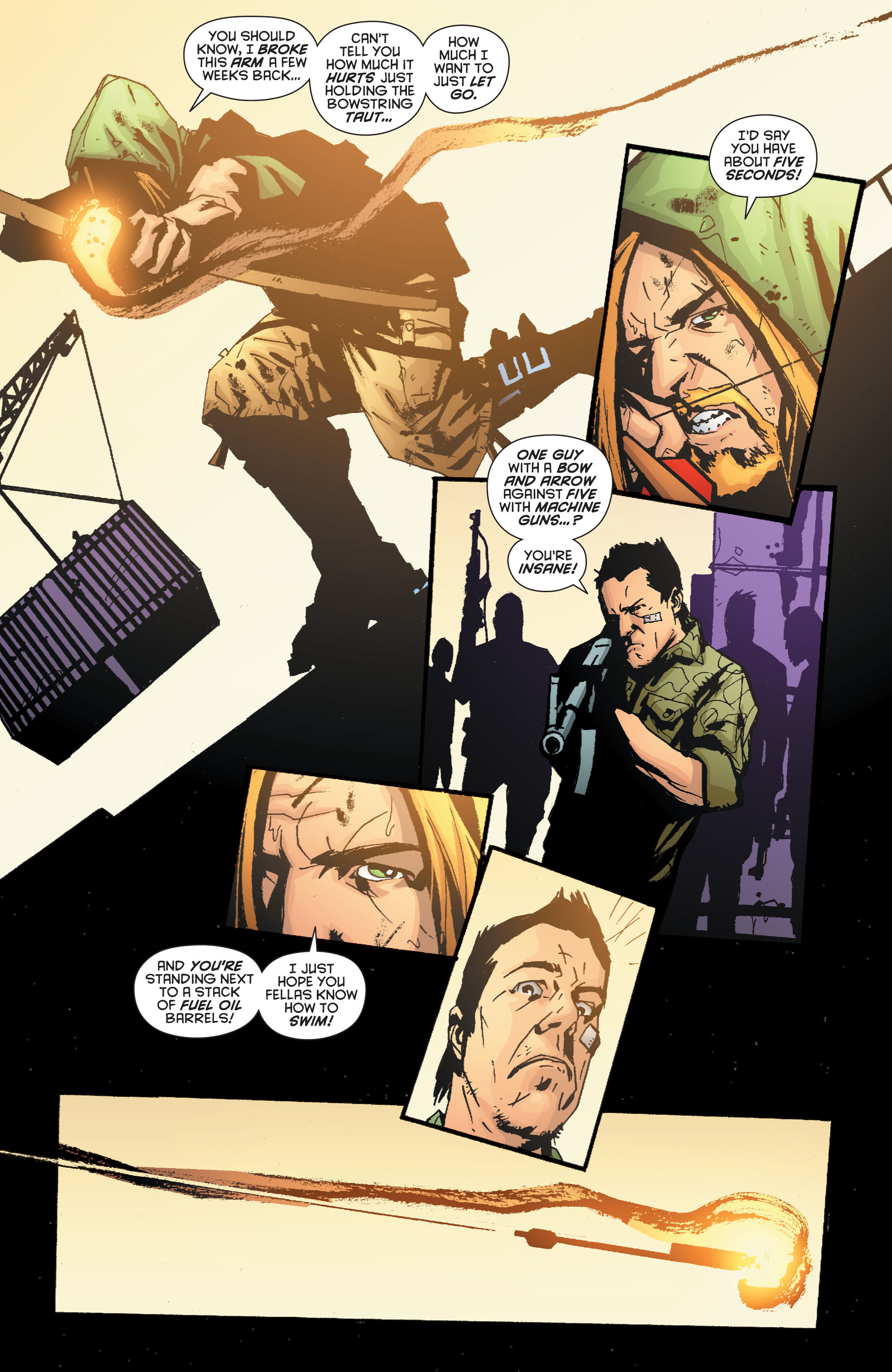 Read online Green Arrow: Year One comic -  Issue # _TPB - 134