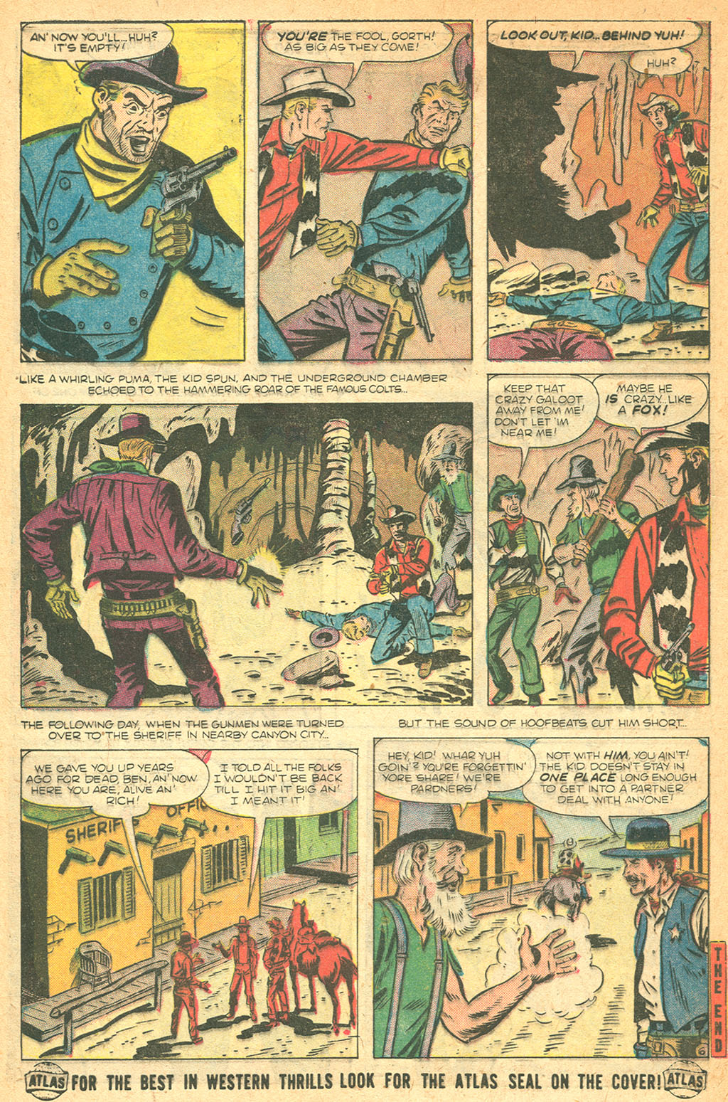 Read online Kid Colt Outlaw comic -  Issue #53 - 32