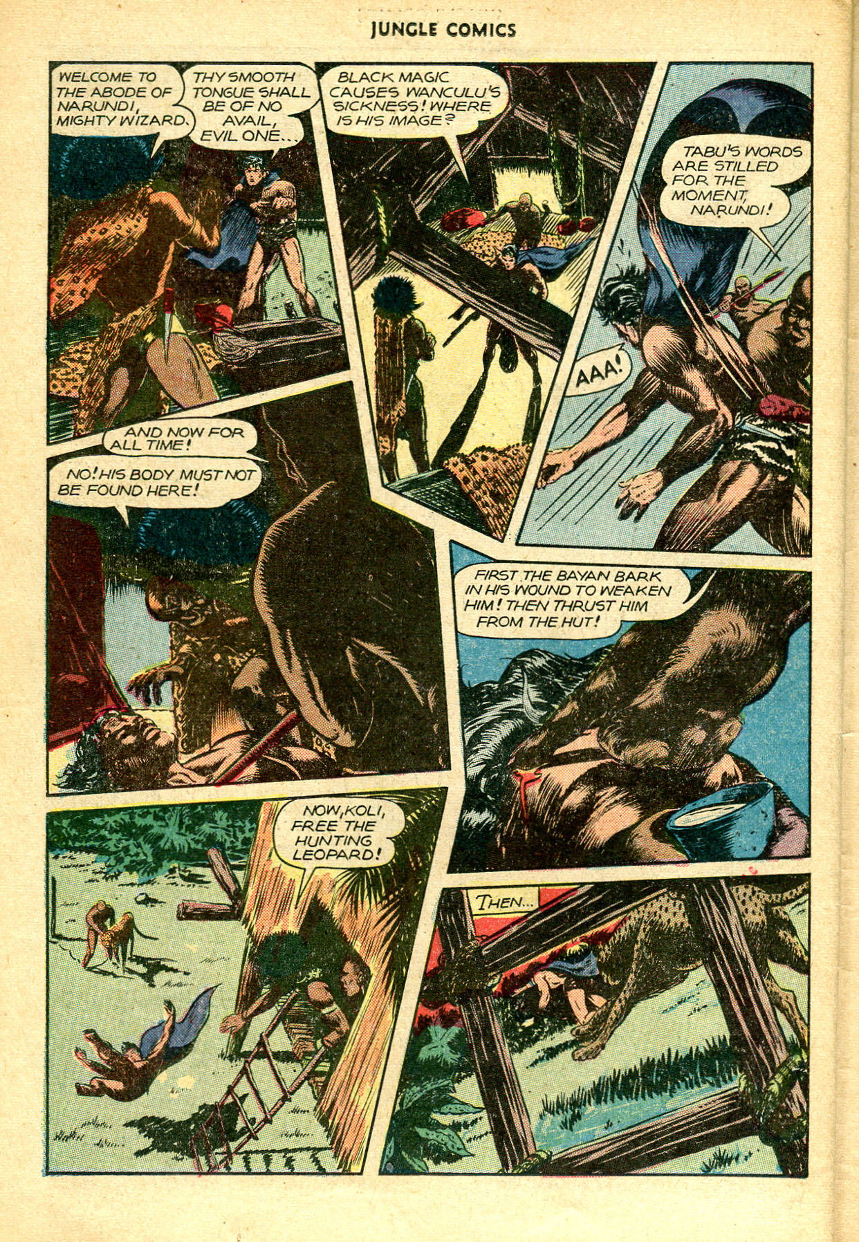 Read online Jungle Comics comic -  Issue #83 - 39