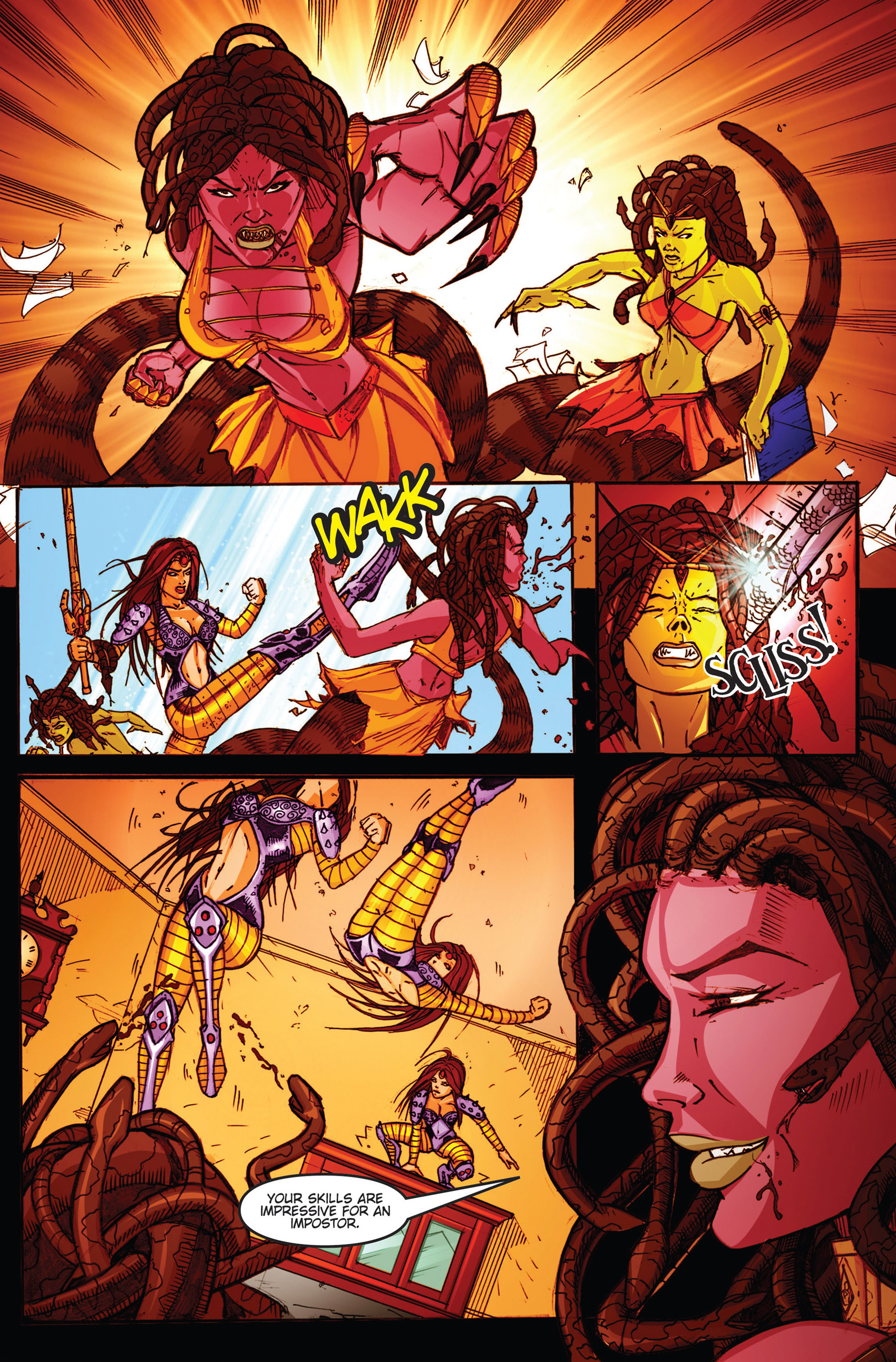 Read online Odyssey Presents: Medusa comic -  Issue # Full - 11