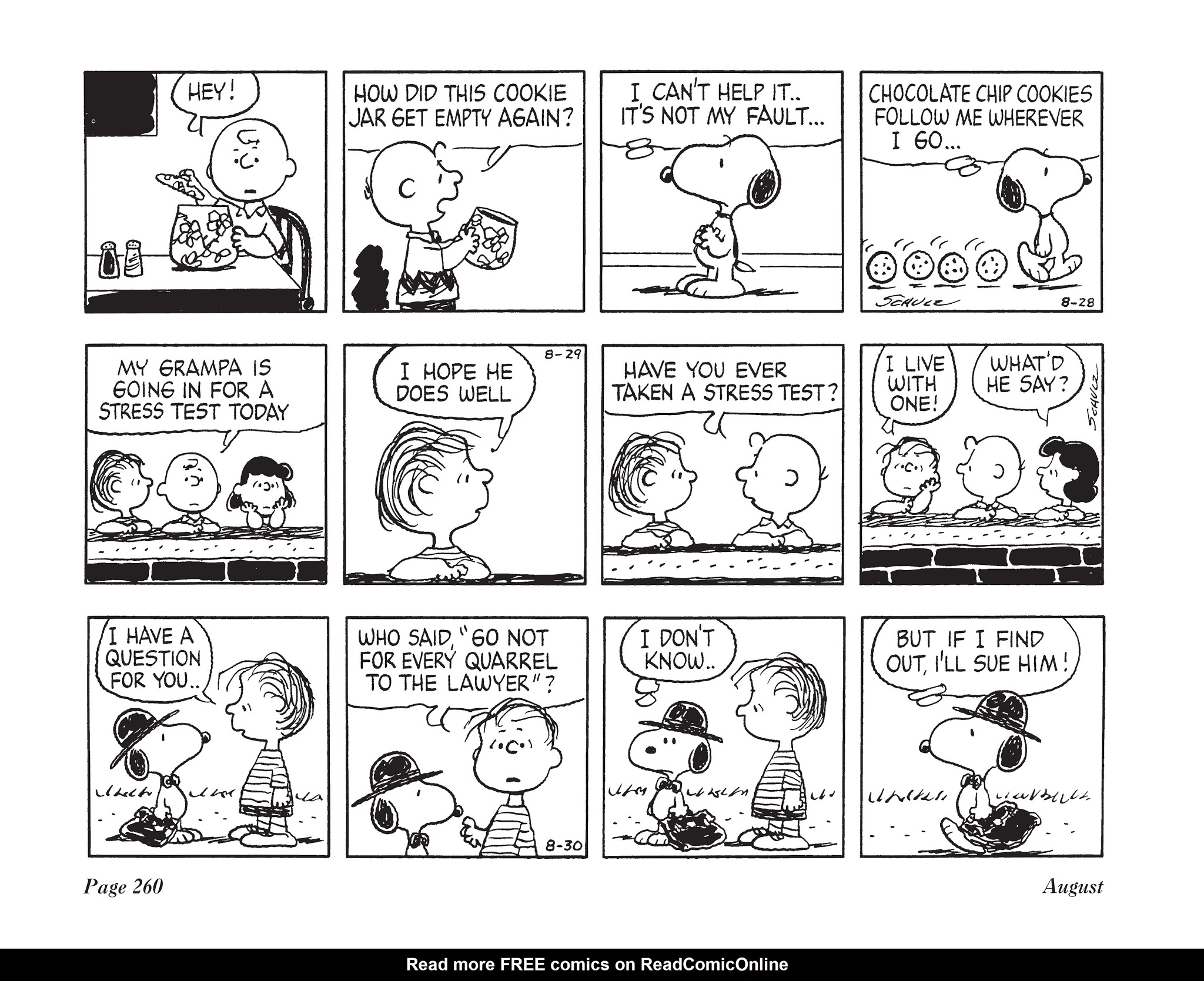 Read online The Complete Peanuts comic -  Issue # TPB 18 - 272