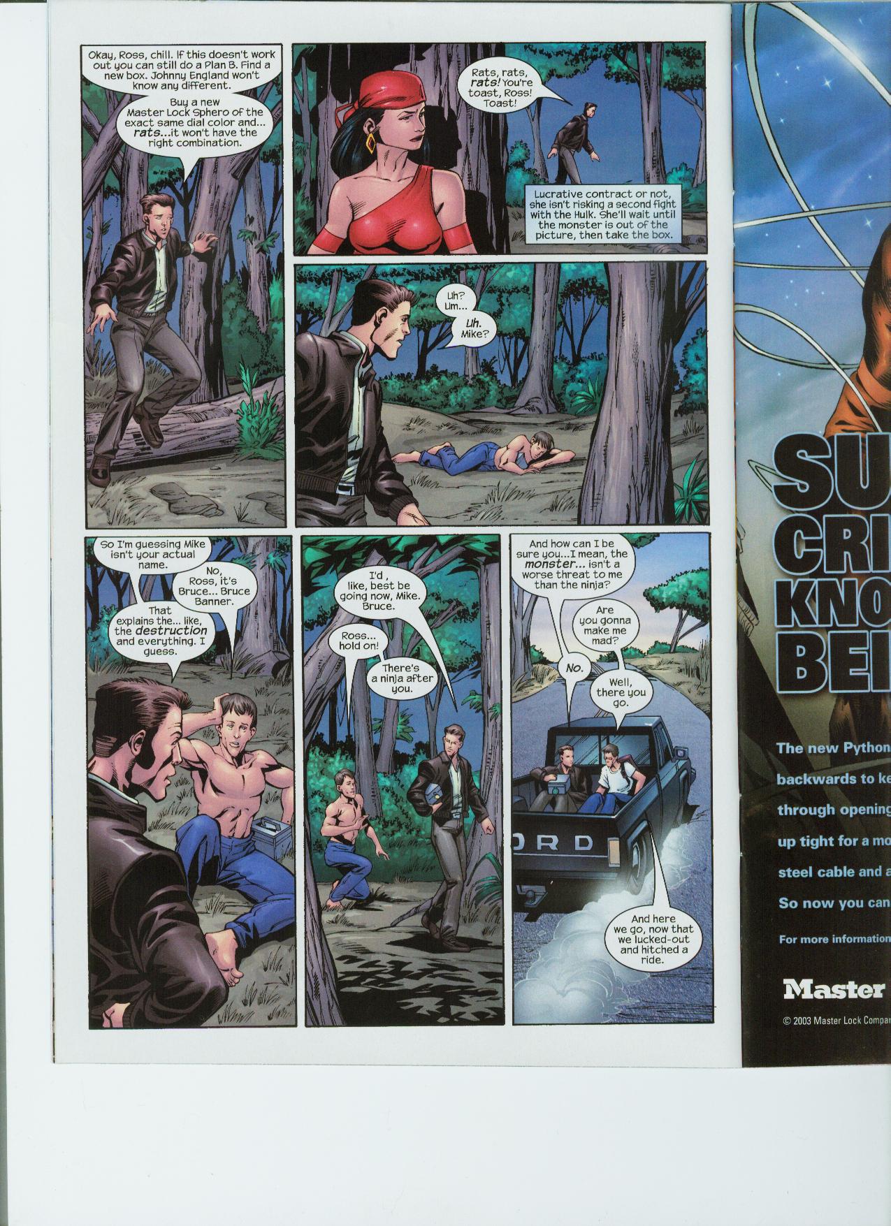Read online Masterlock Presents: The Incredible Hulk comic -  Issue # Full - 10