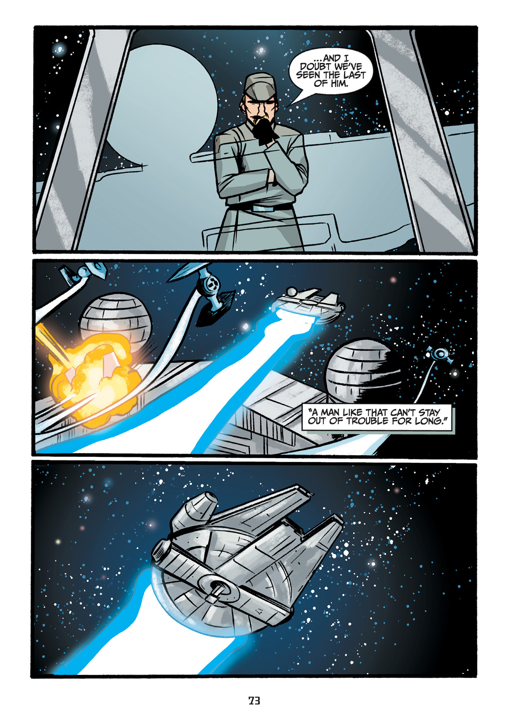 Read online Star Wars Adventures comic -  Issue # Issue Han Solo and the Hollow Moon of Khorya - 75