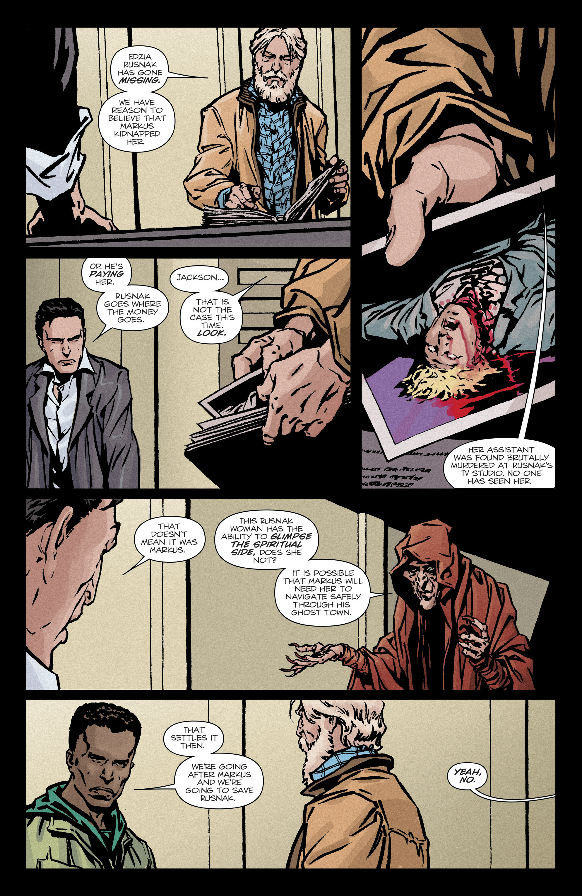 Read online Ghosted comic -  Issue #17 - 8
