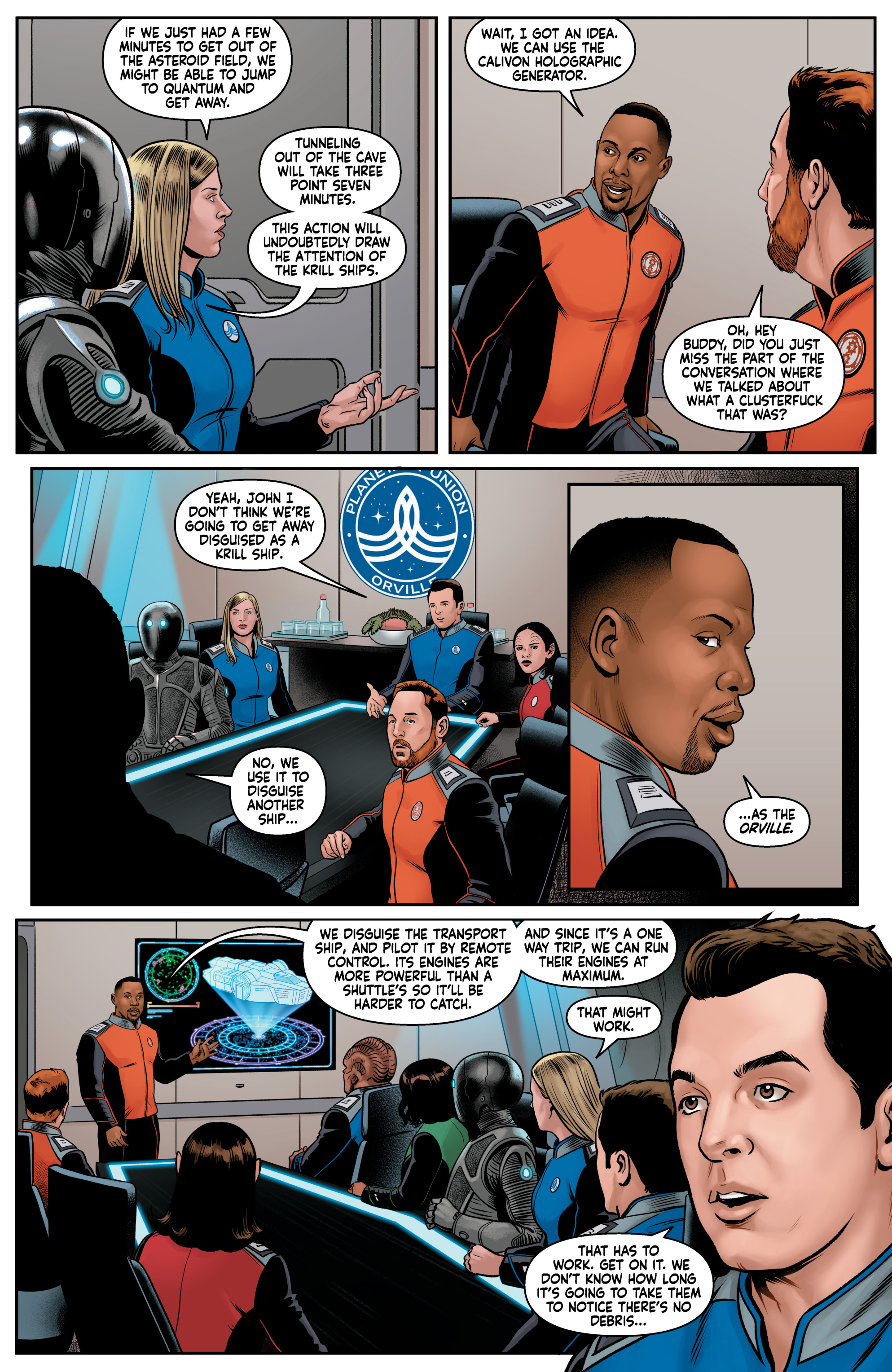 Read online The Orville comic -  Issue # _TPB - 88