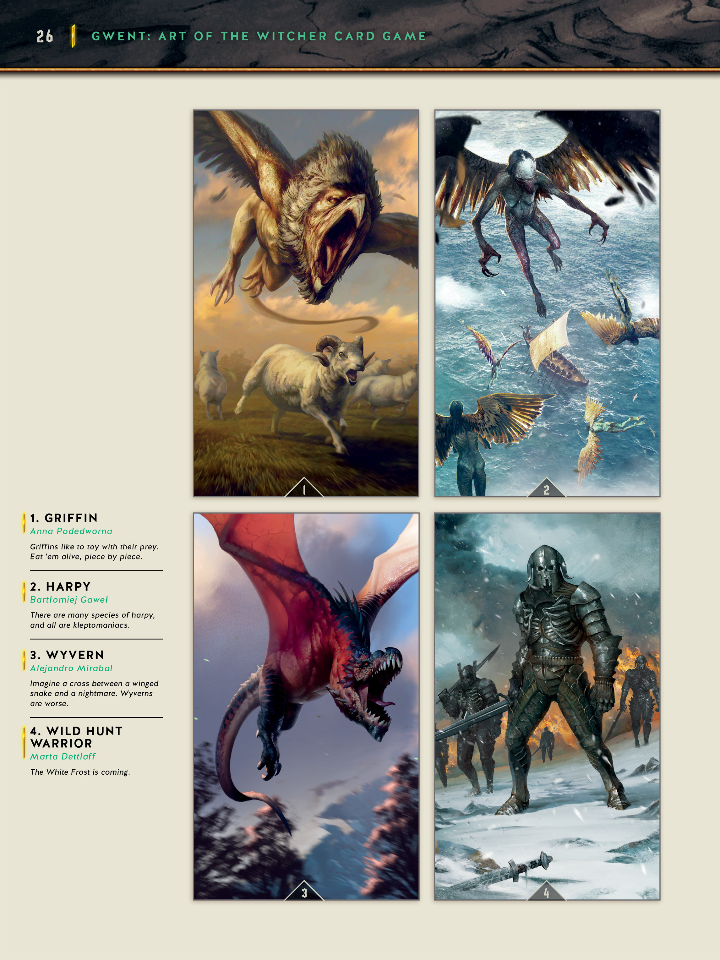 Read online Gwent: Art of the Witcher Card Game comic -  Issue # TPB (Part 1) - 22