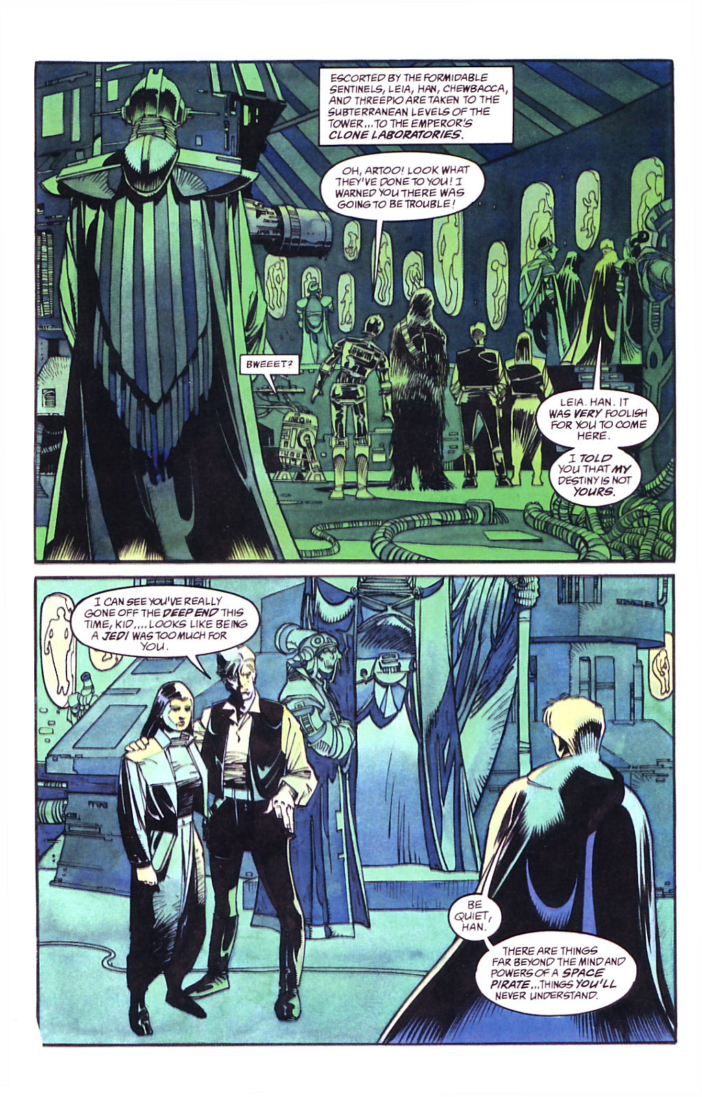 Read online Star Wars: Dark Empire comic -  Issue #4 - 21