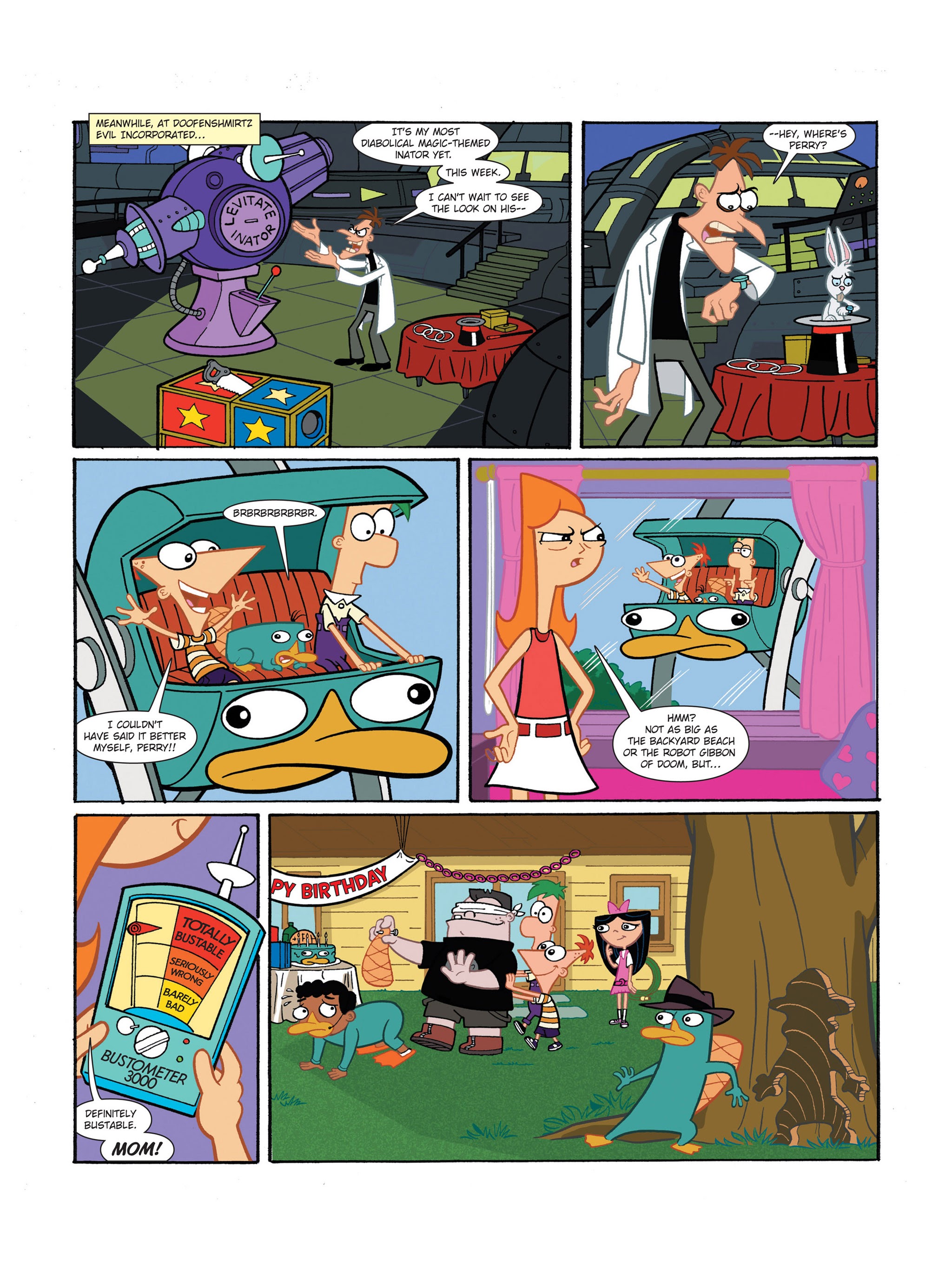 Read online Phineas and Ferb comic -  Issue # Full - 4