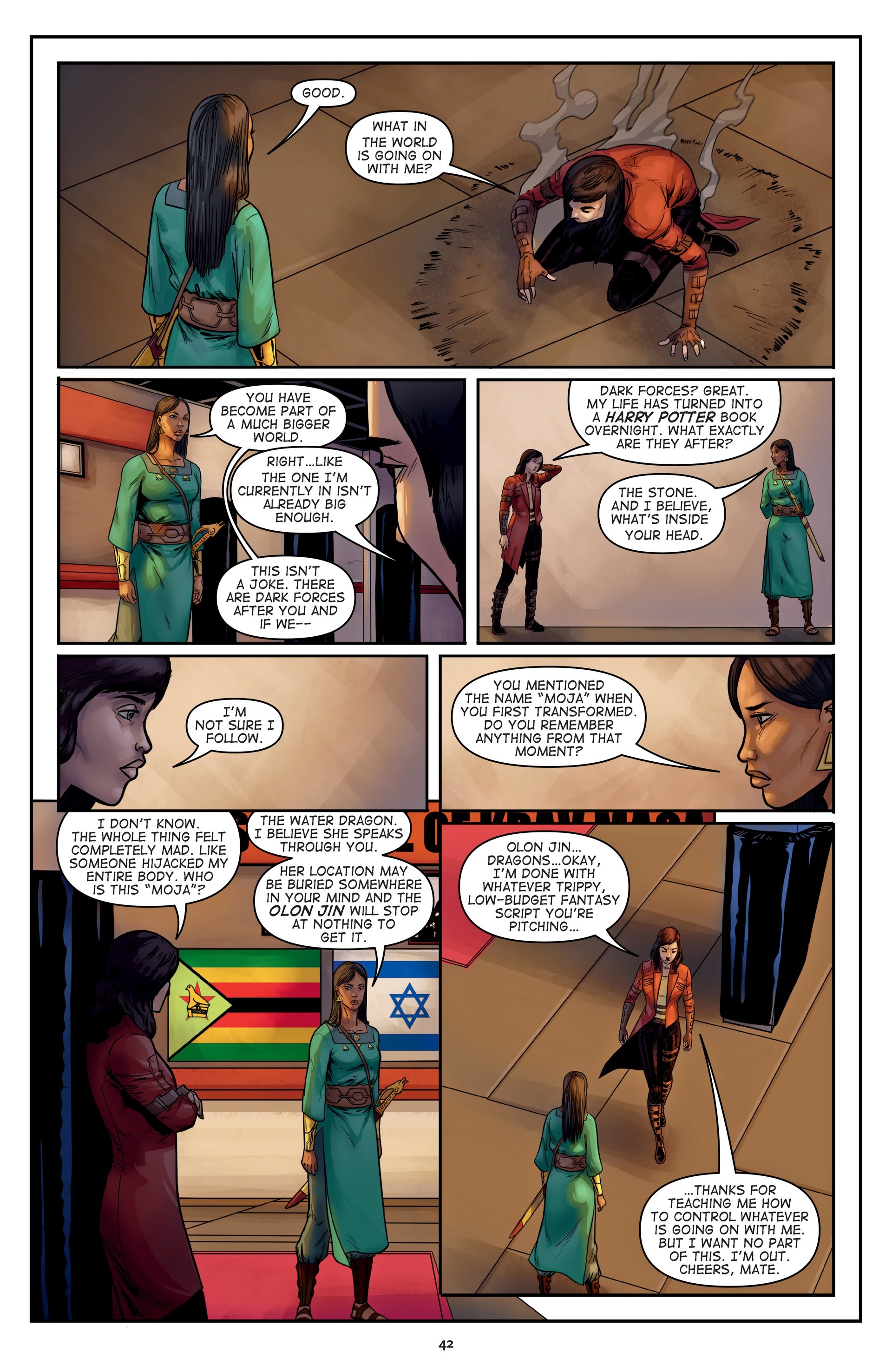 Read online Malika: Warrior Queen comic -  Issue # TPB 2 (Part 1) - 44