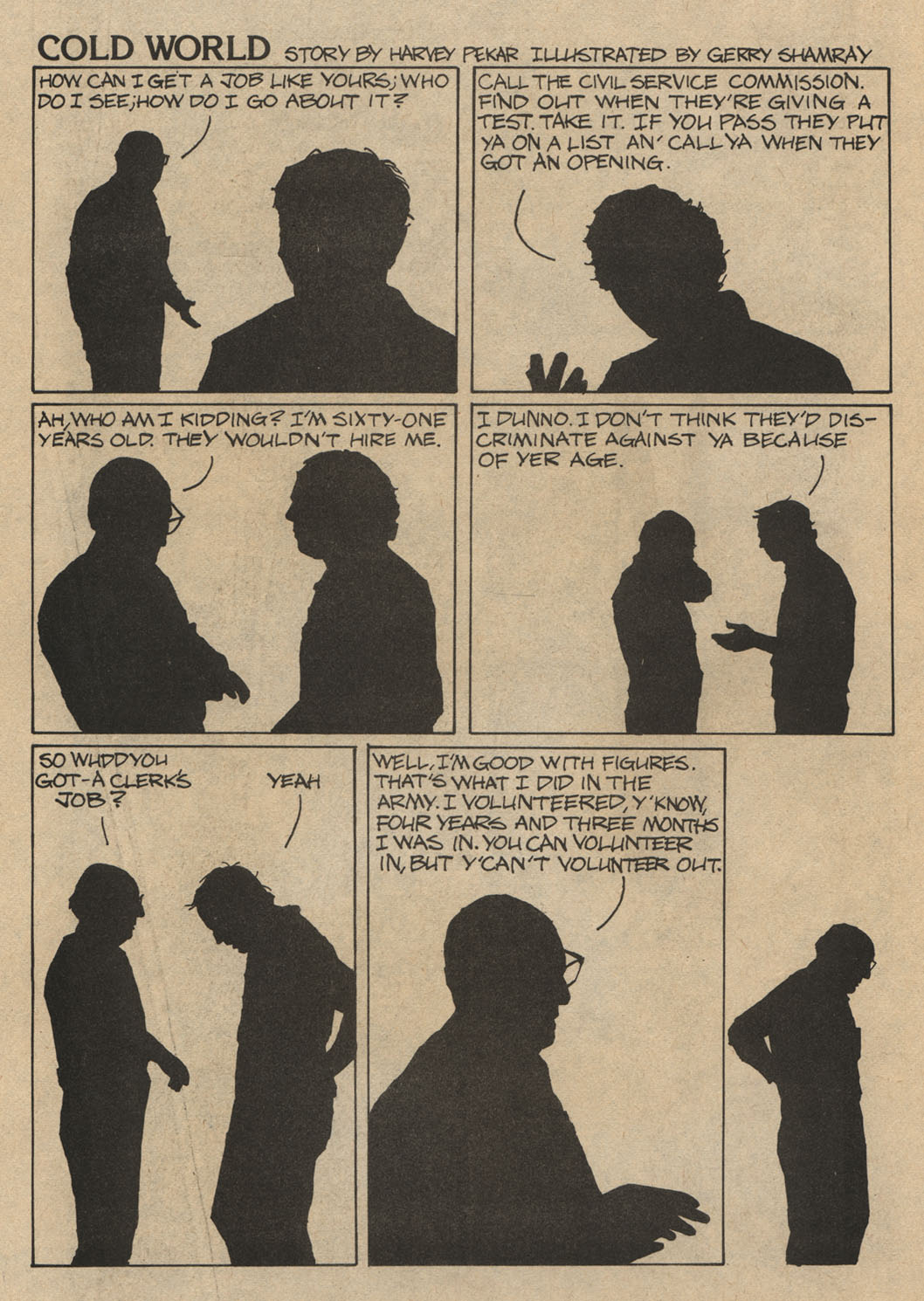 Read online American Splendor (1976) comic -  Issue #6 - 19