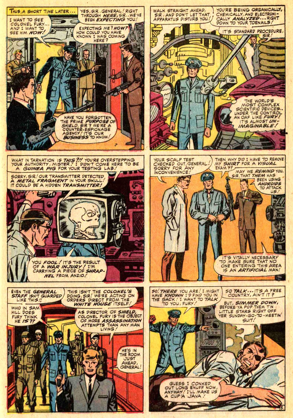 Read online Marvel Masterworks: Nick Fury, Agent of S.H.I.E.L.D. comic -  Issue # TPB 1 (Part 2) - 66