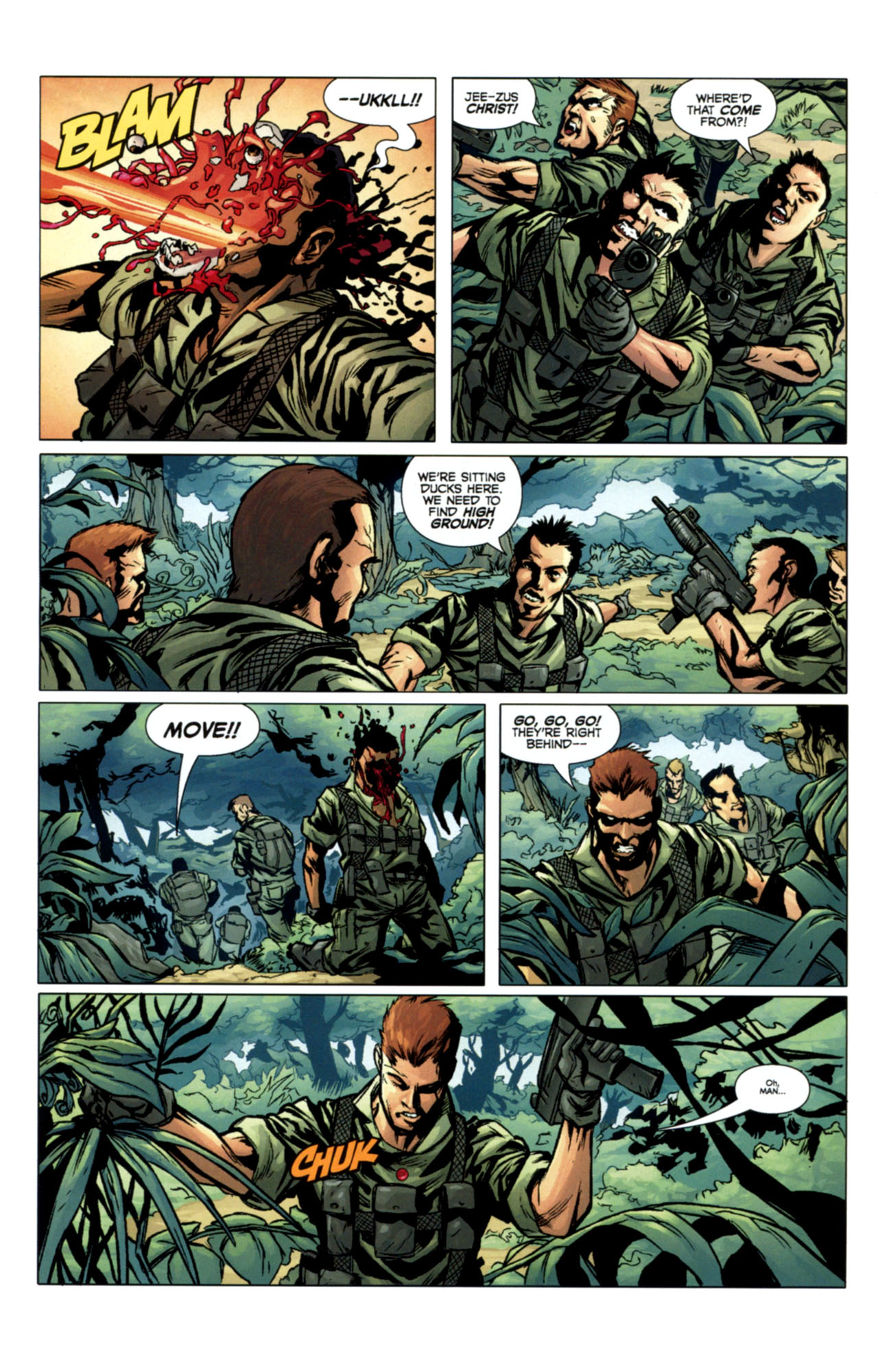 Read online Predators (2010) comic -  Issue #1 - 10