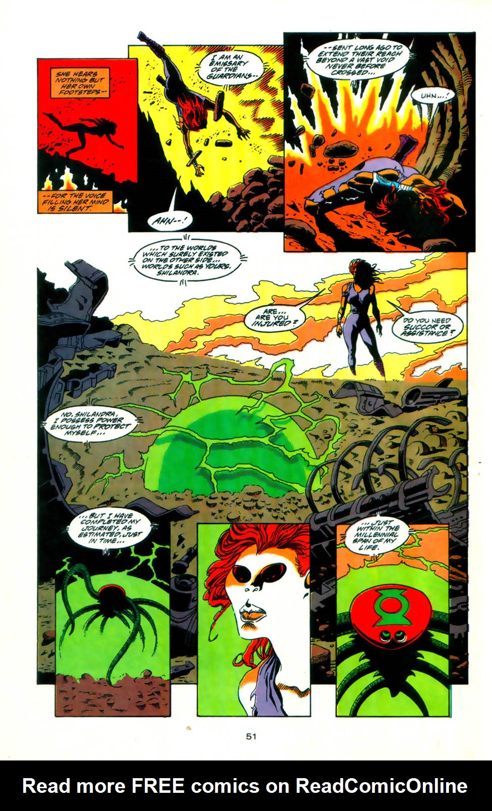 Read online Green Lantern Corps Quarterly comic -  Issue #1 - 52