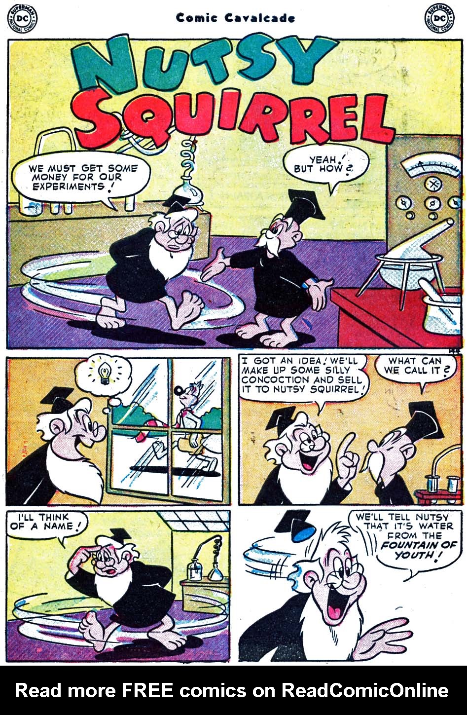 Read online Comic Cavalcade comic -  Issue #57 - 10