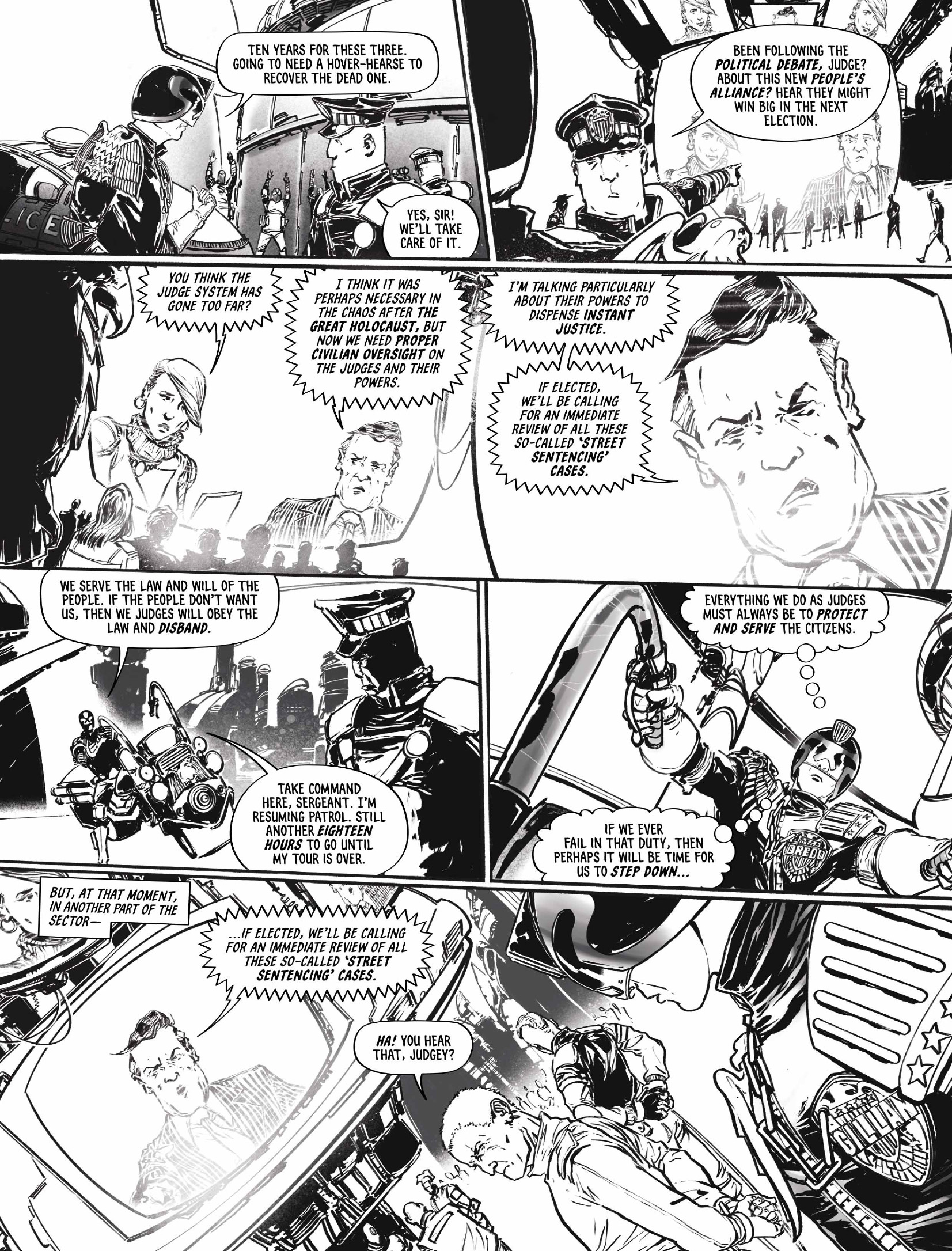 Read online Judge Dredd Megazine (Vol. 5) comic -  Issue #451 - 132