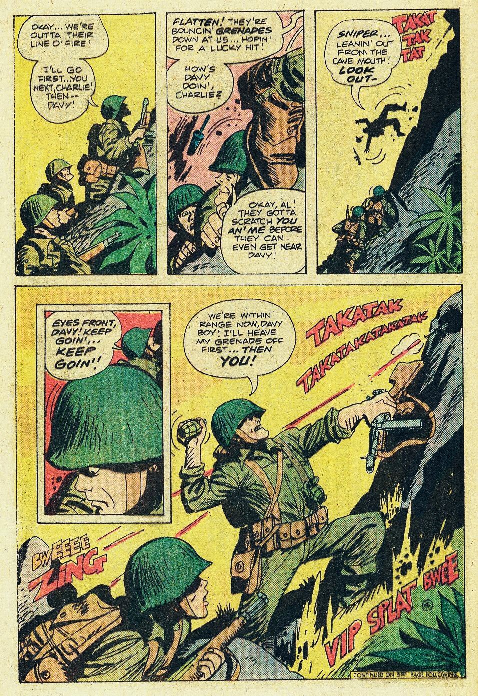 Read online Our Army at War (1952) comic -  Issue #273 - 28