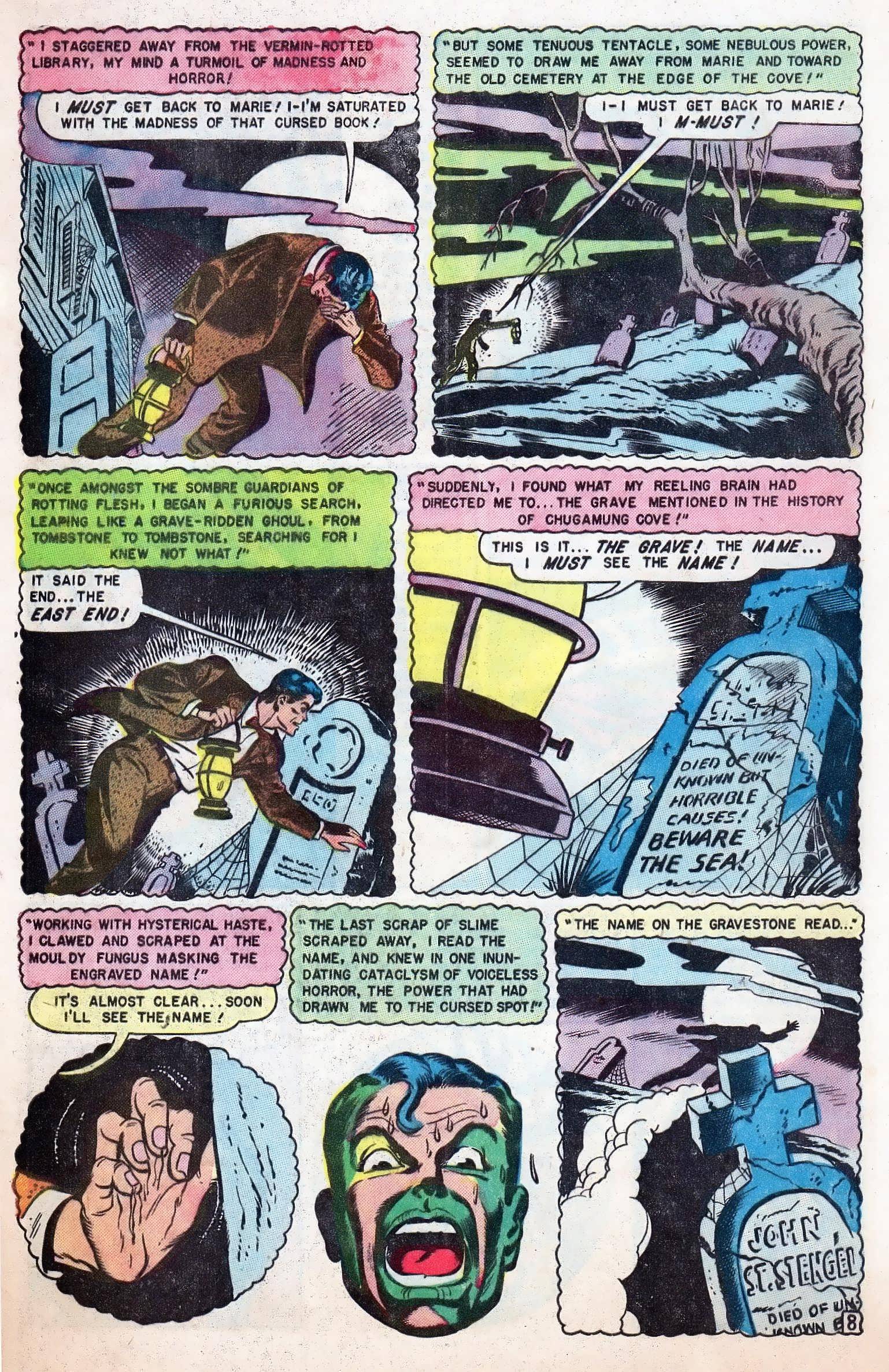 Read online Amazing Mysteries comic -  Issue #32 - 9