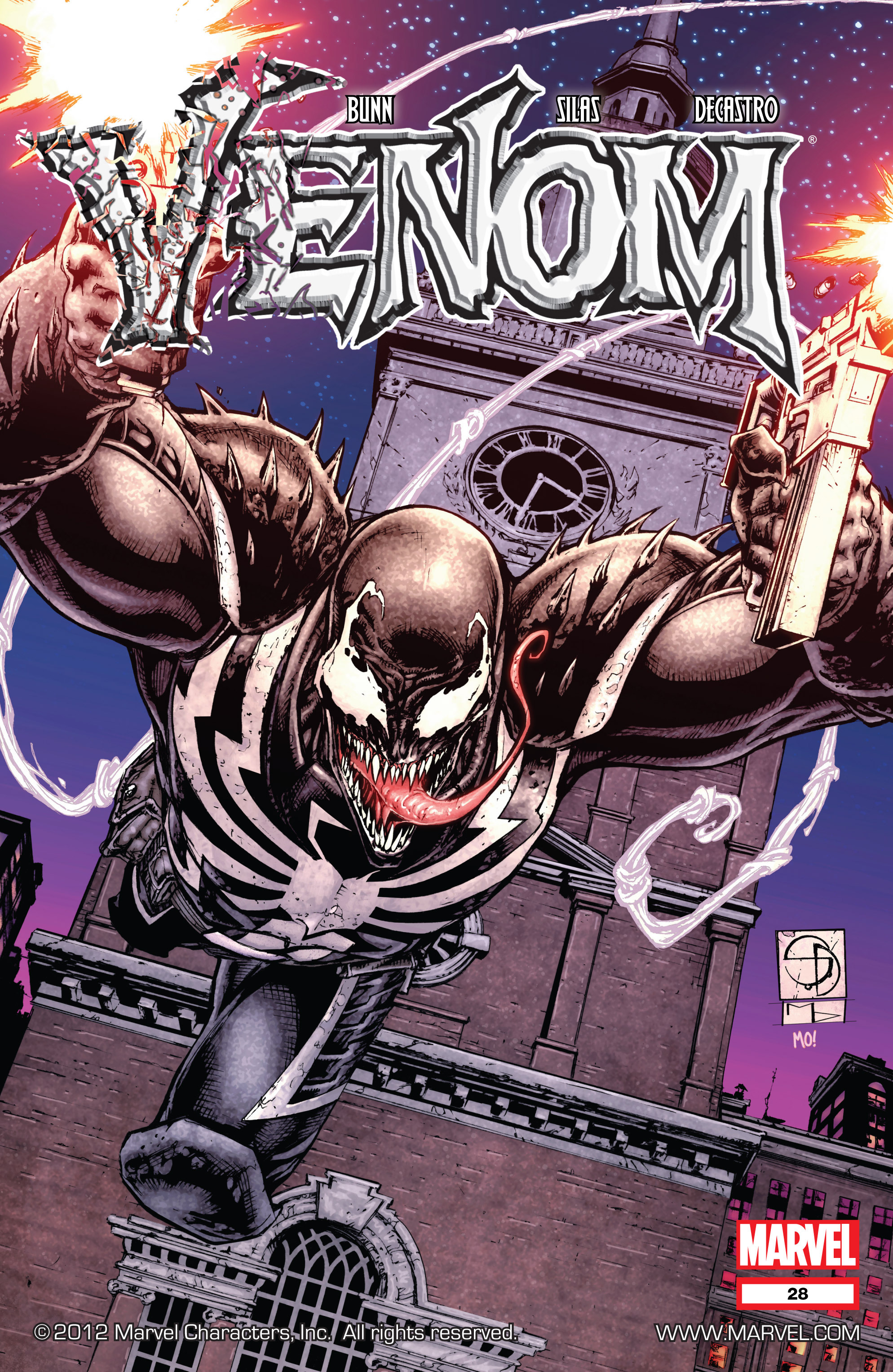 Read online Venom (2011) comic -  Issue #28 - 1