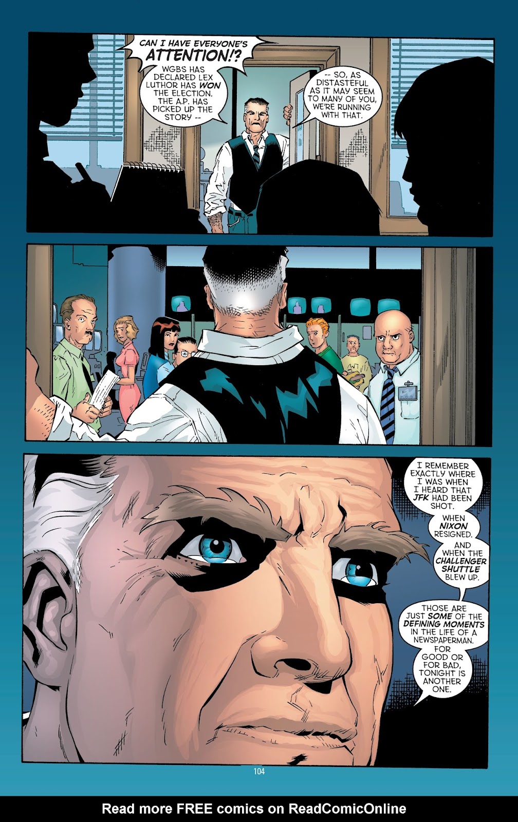 Superman: President Luthor issue TPB - Page 99